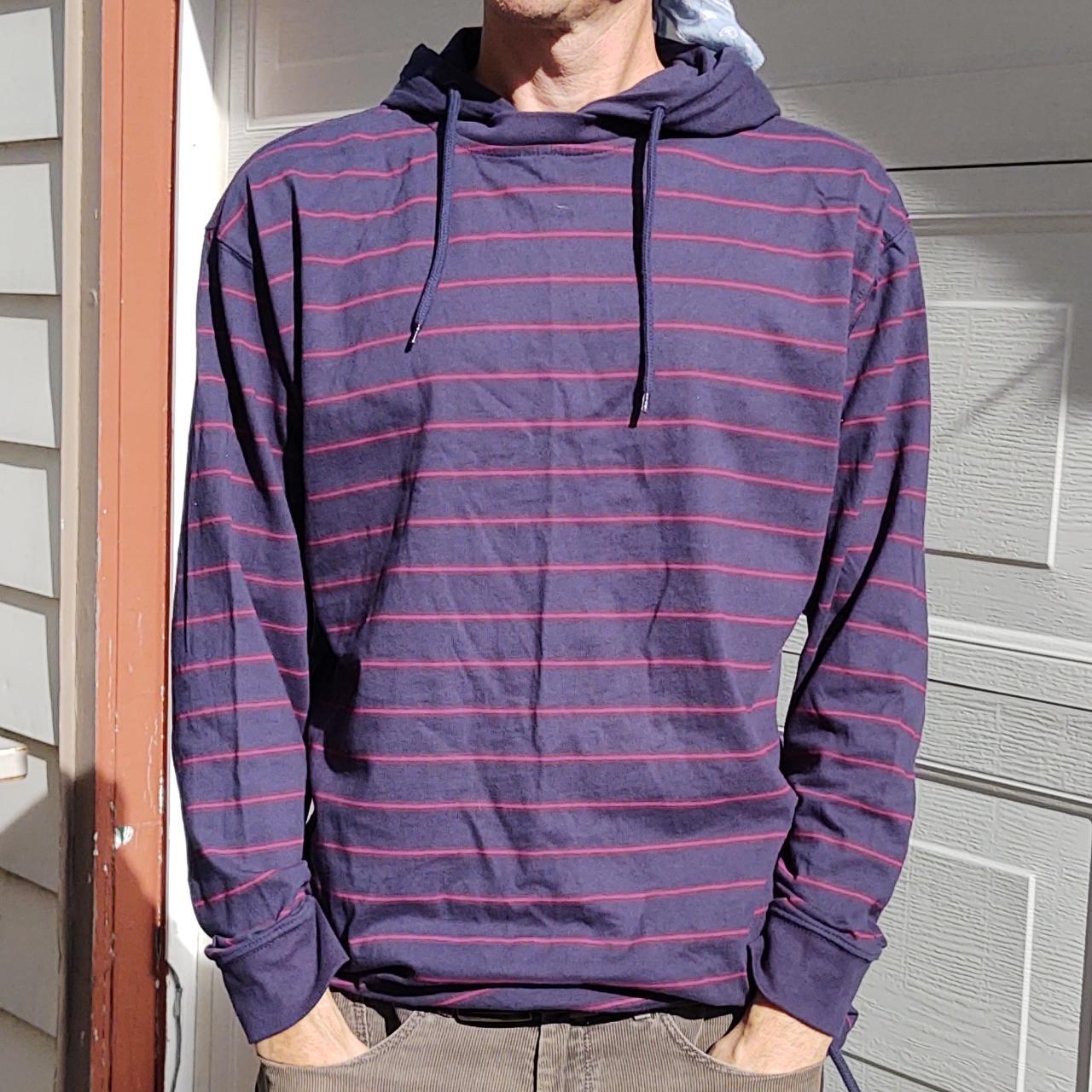 Urban outfitters best sale striped hoodie