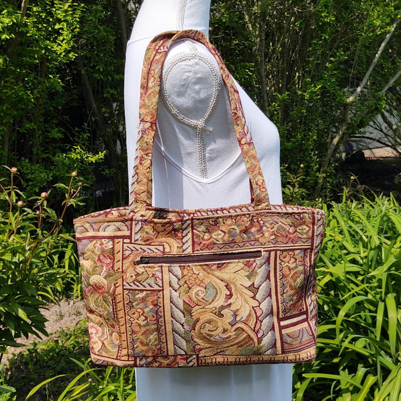 American Vintage Tapestry Tote Bags for Women