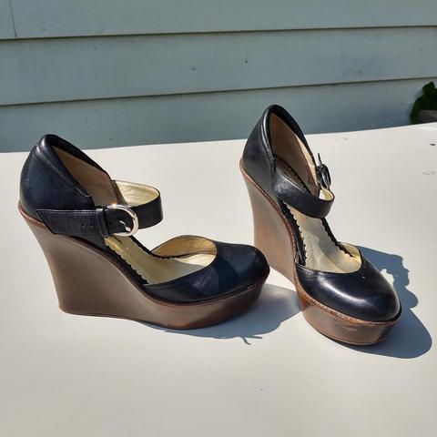 靴 sculture sistercurie maryjaneshoes y2k Mary Jane with double straps and platforms in dark silver
