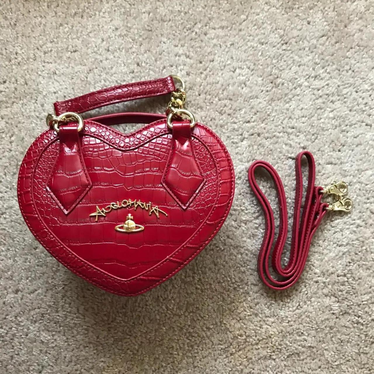 Vintage Vivienne Westwood Heart Bag Handbag Purse - Depop