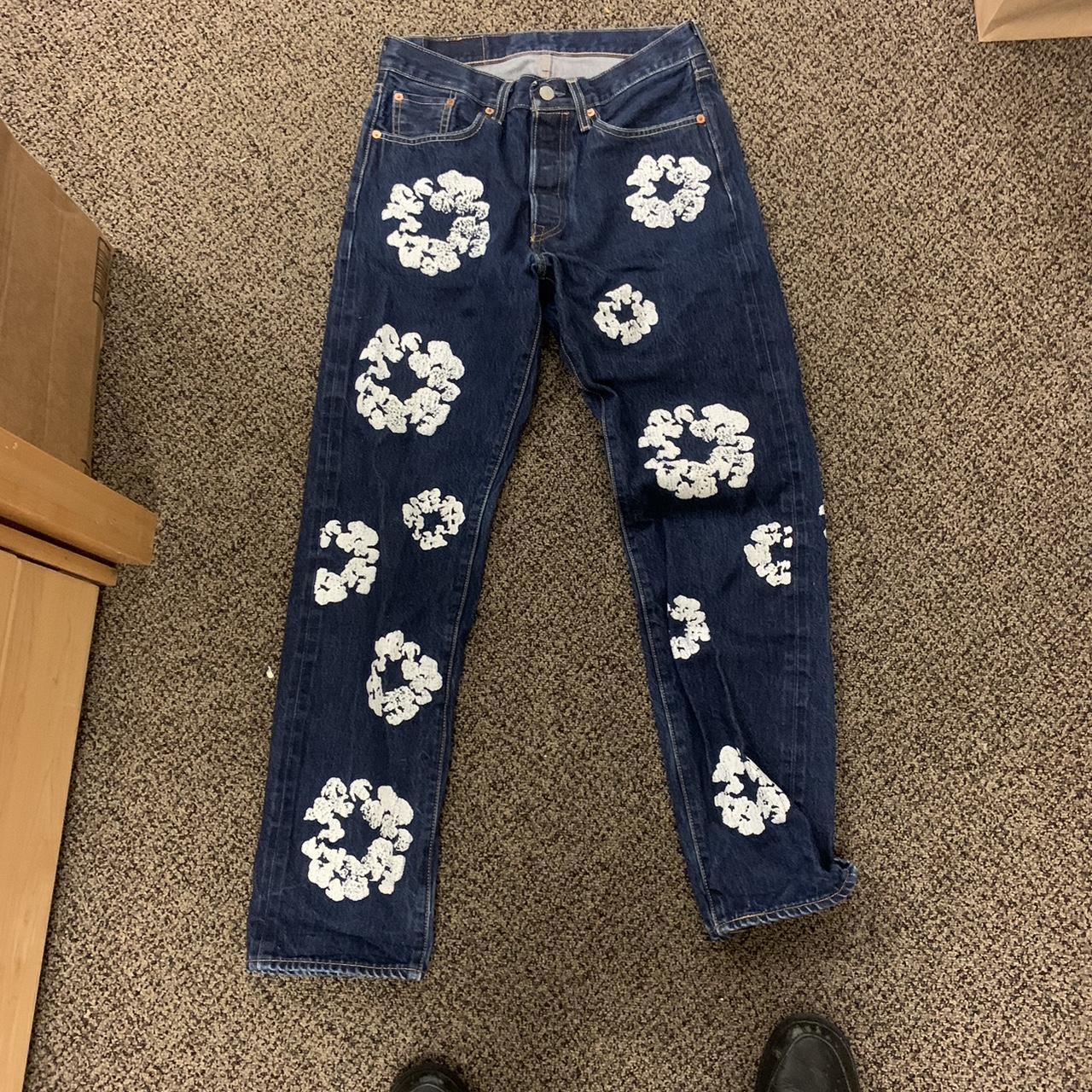 Denim tears 8/10 Small cracking | Depop Denim tears 8/10 Small cracking | Depop