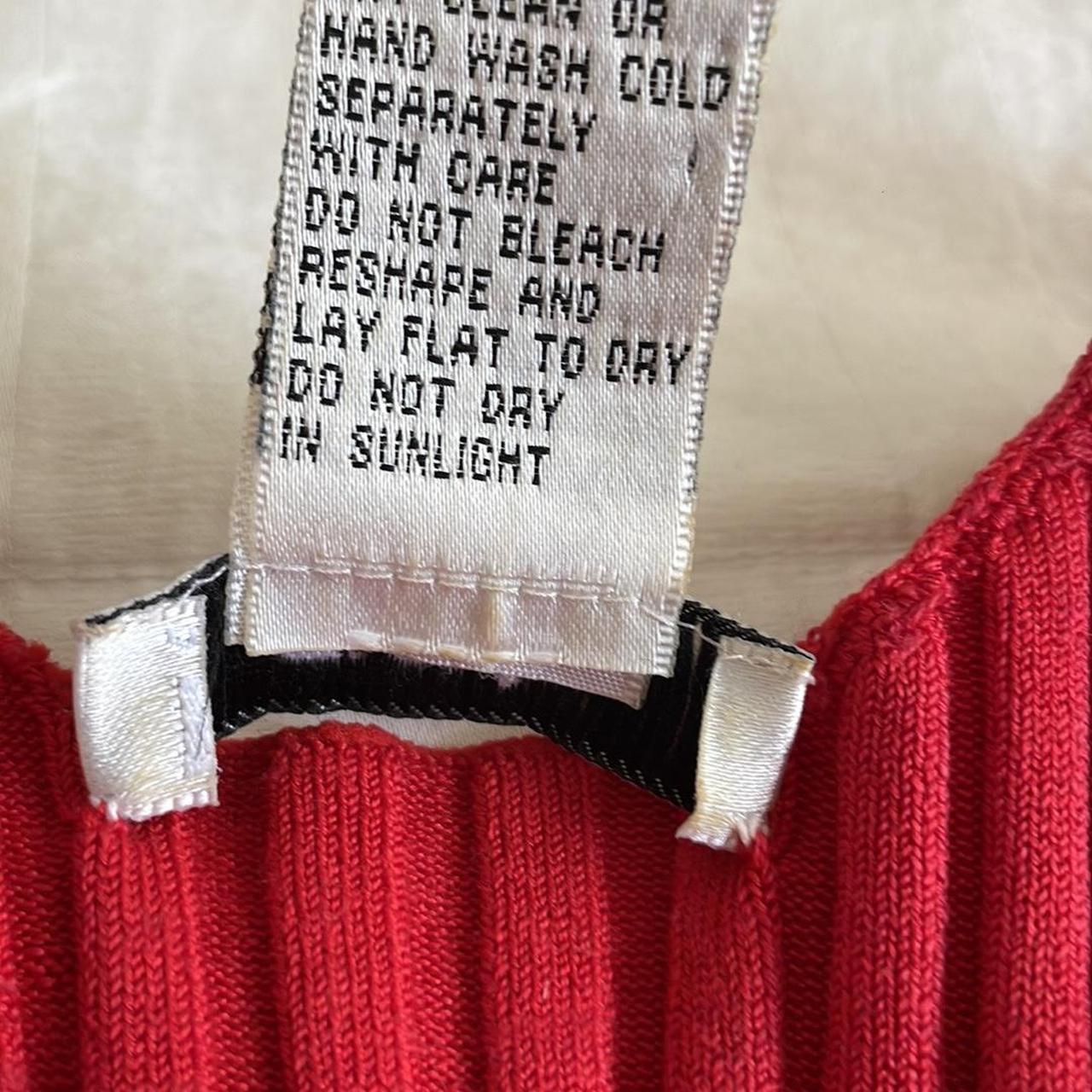 Cache Women's Tank top - Red - XS – Cach’e Red ri… - image 5