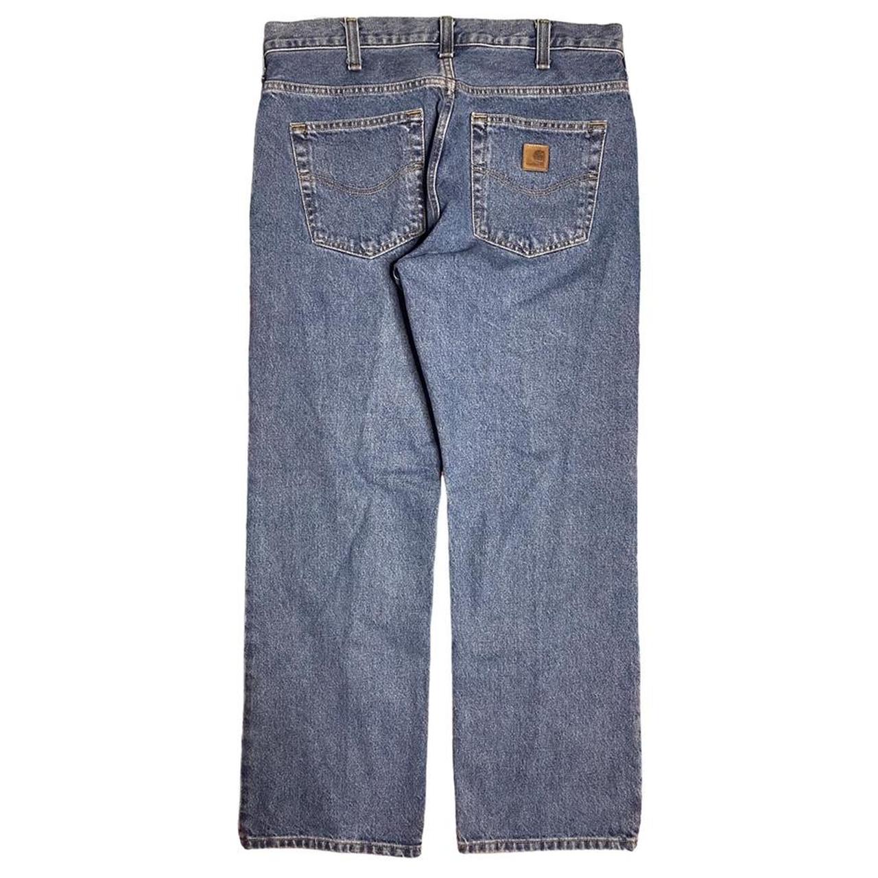 Carhartt denim jeans 👖 Size 34 x 30 / W 17in x L... - Depop