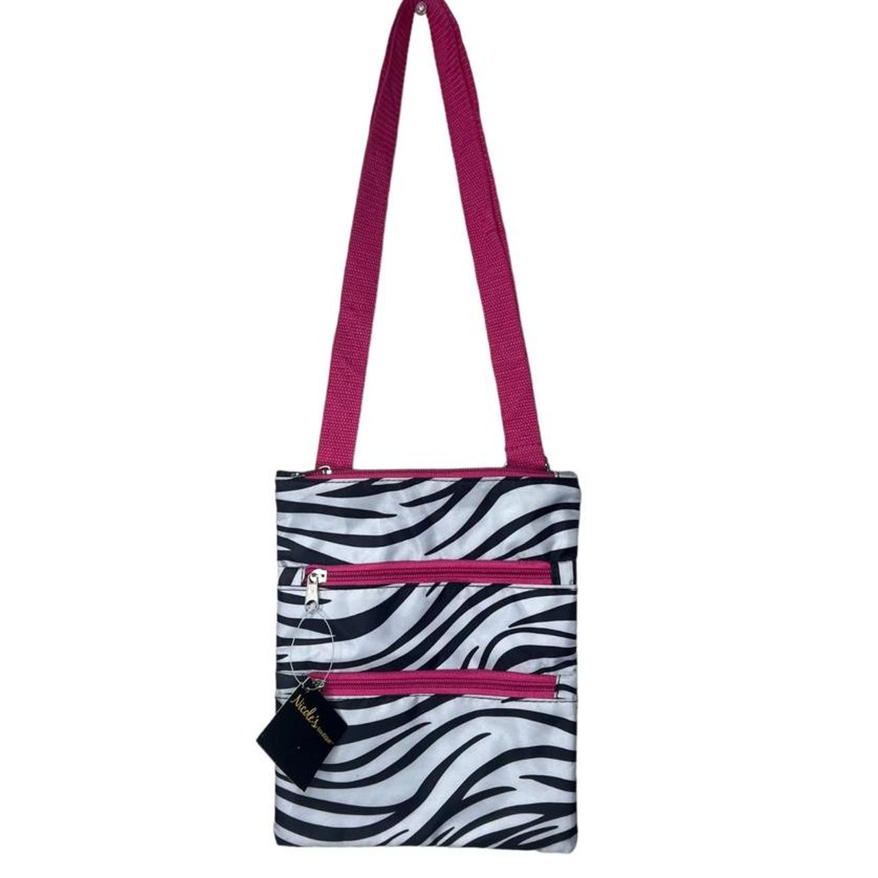 Zebra bag with working zipper new with tags... Depop
