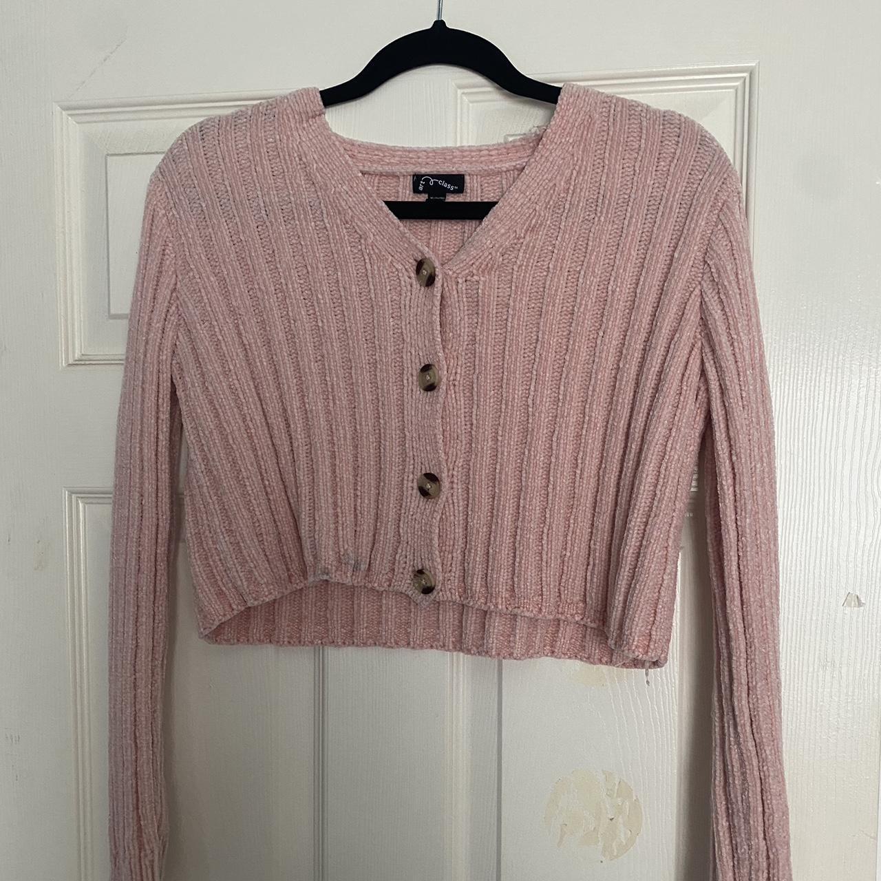 Art Class Women's Pink Jumper | Depop