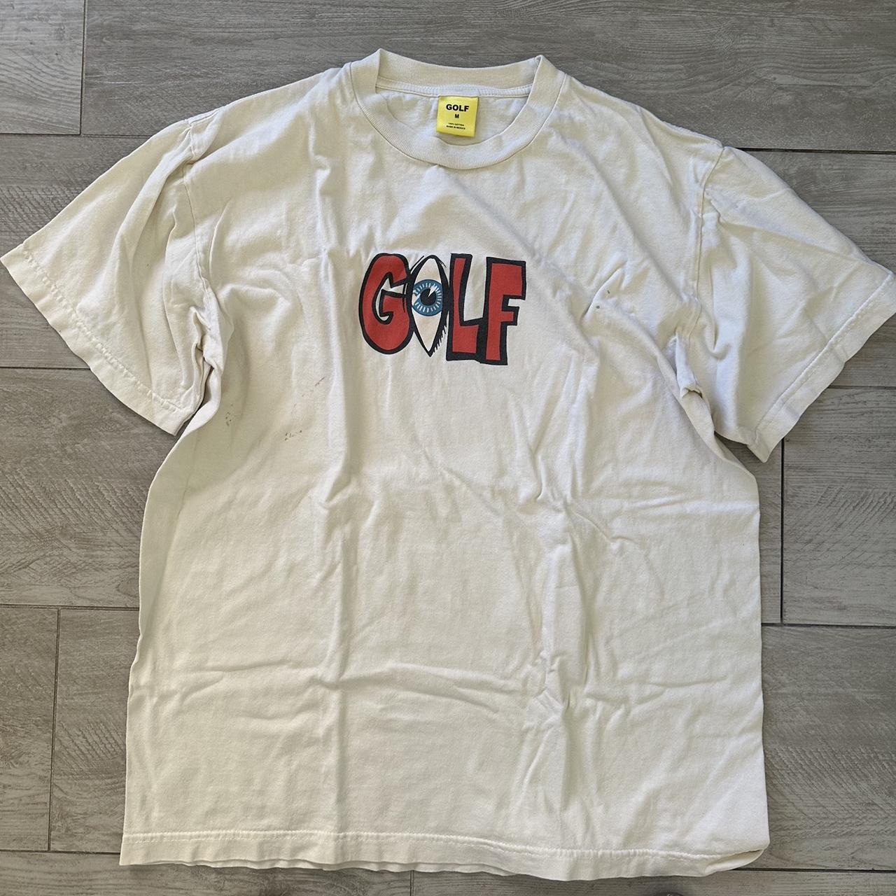 golf wang cream tee