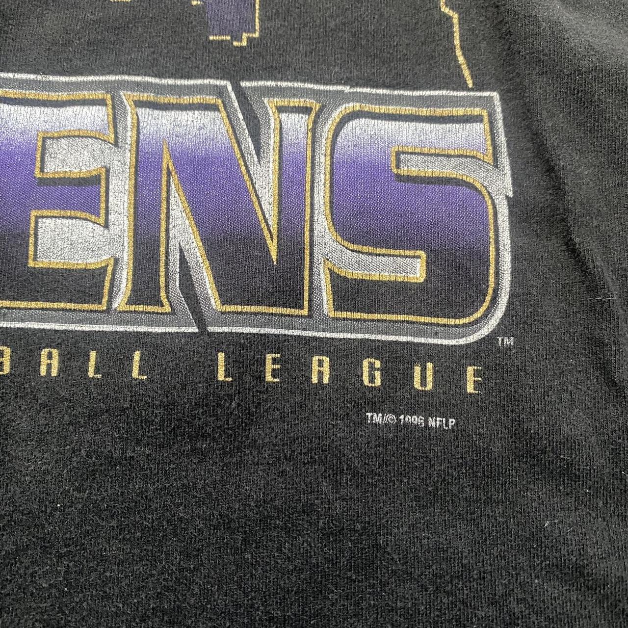 1996 Baltimore Ravens vintage T-shirt Size L fits - Depop