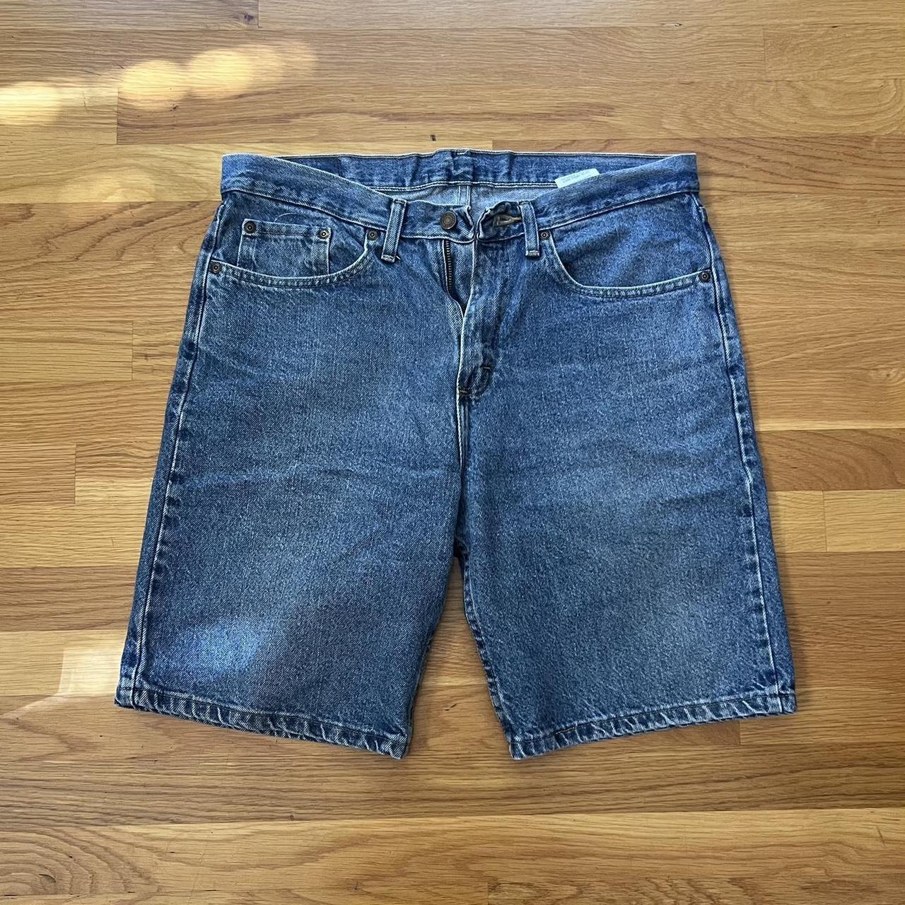 wrangler jorts *33 waist *good material &... - Depop