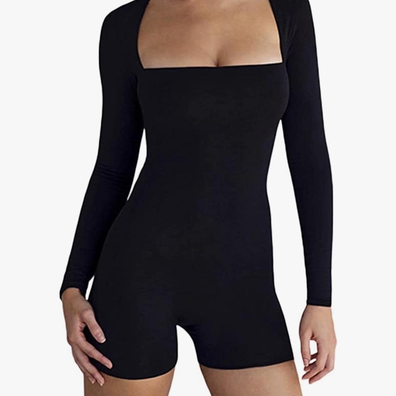 Women Slim Fit Knit Rompers Color Block