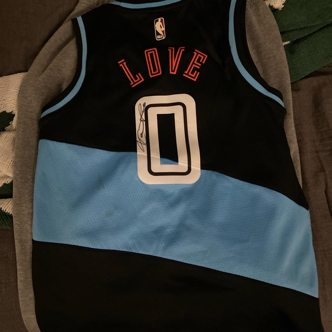 Kevin love black sleeved jersey on sale