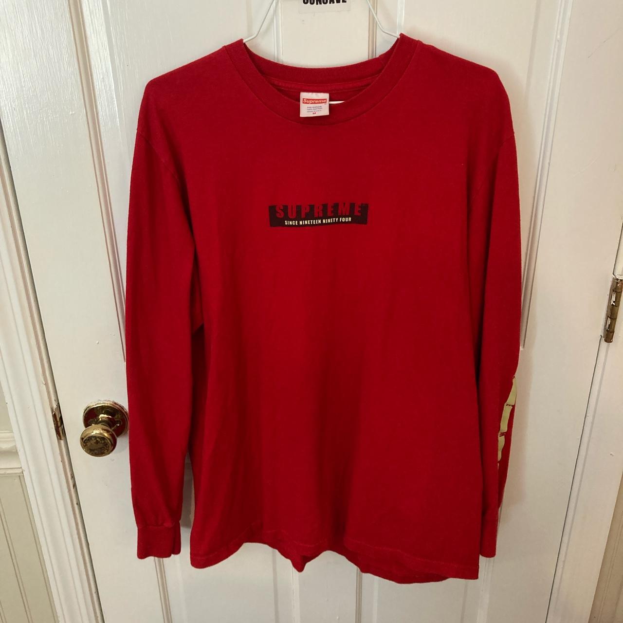 Supreme 1994 ls store tee red