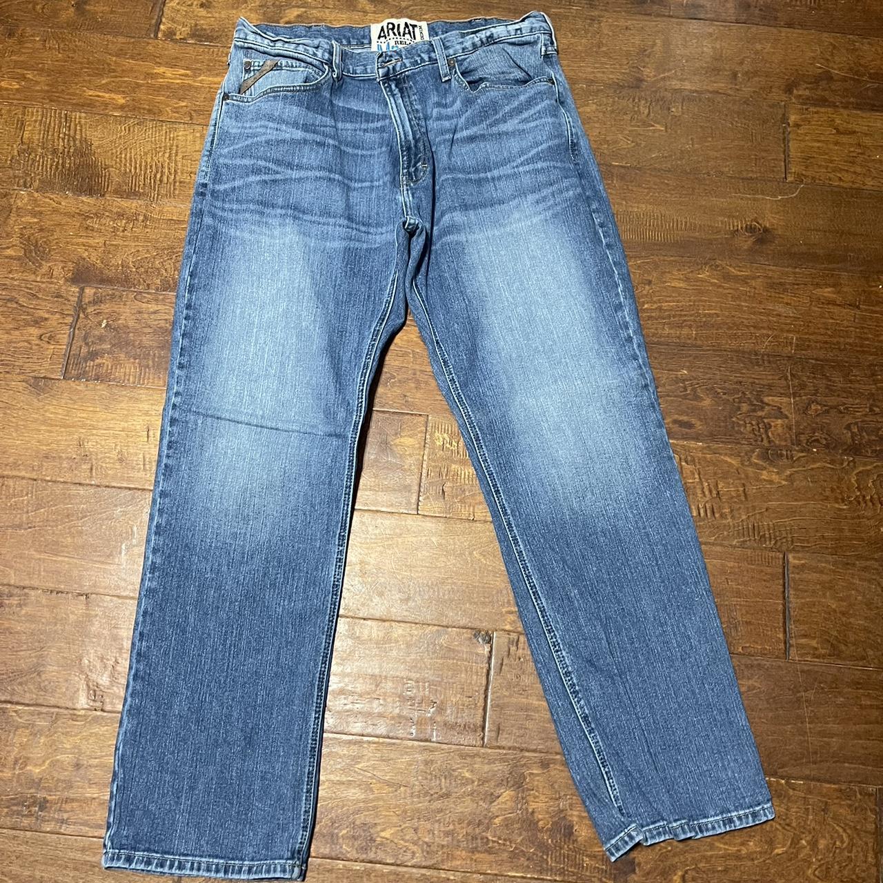 Ariat Men's Blue Jeans | Depop