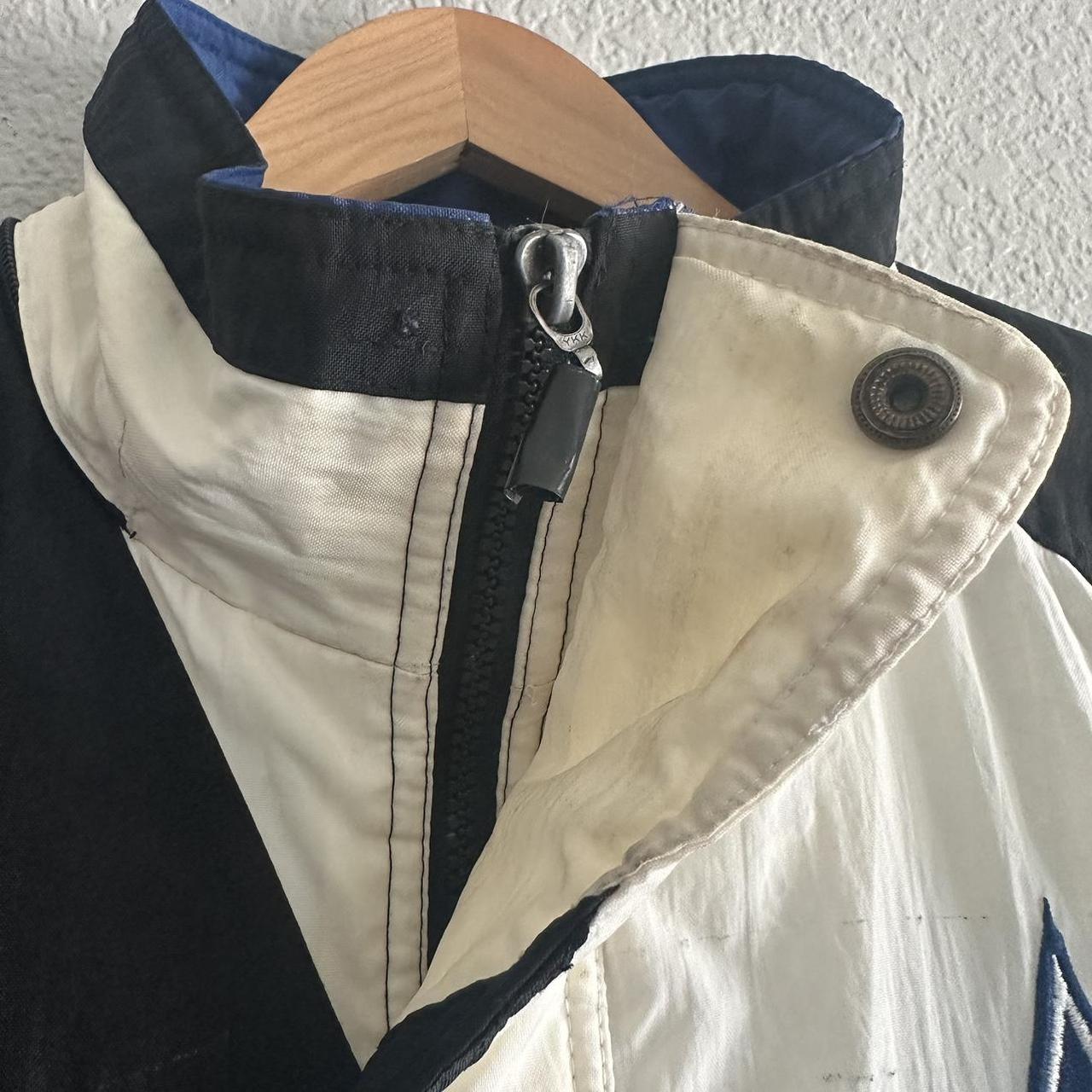 Vintage Dallas Cowboys puffer jacket. Full zip and - Depop