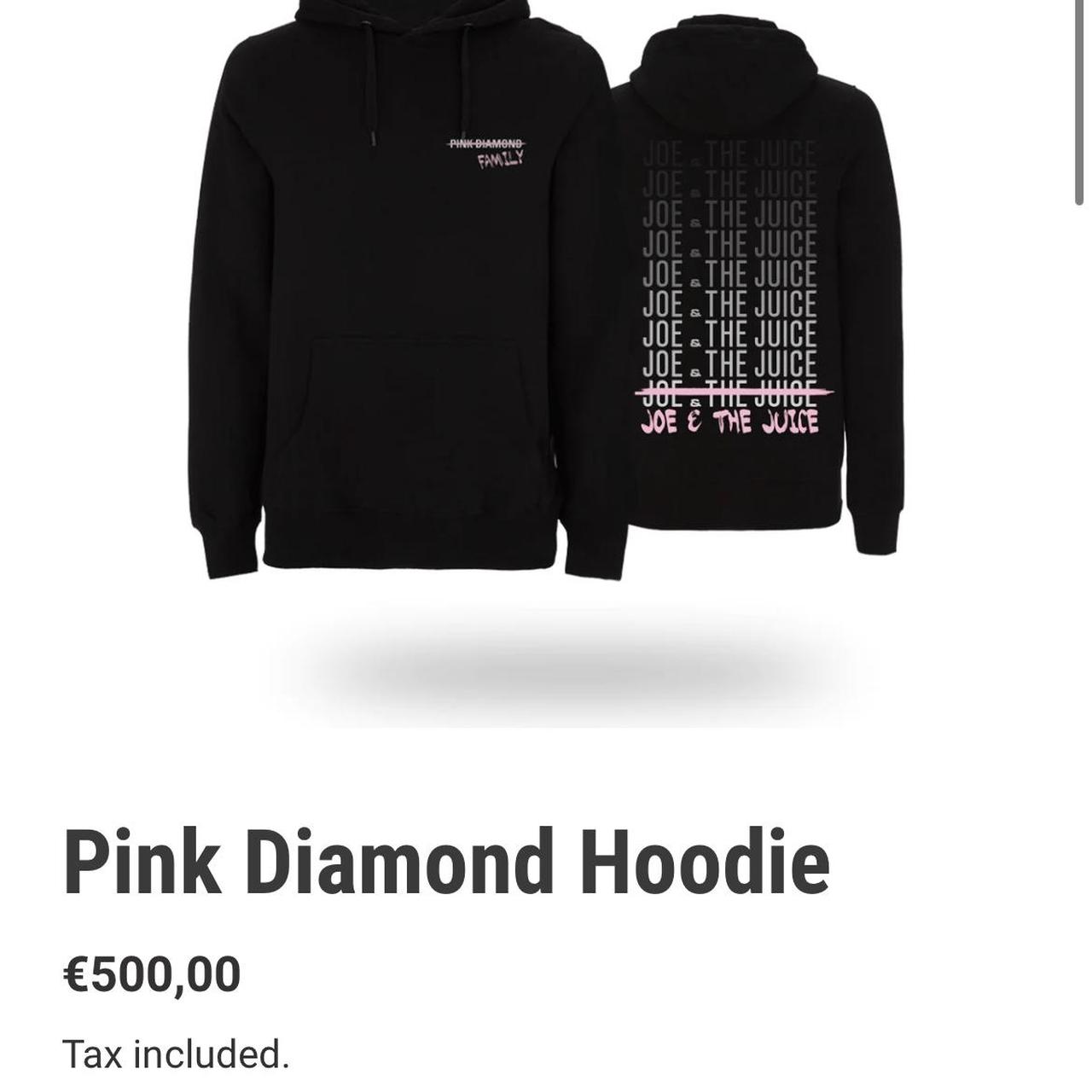 Pink hotsell diamond hoodie