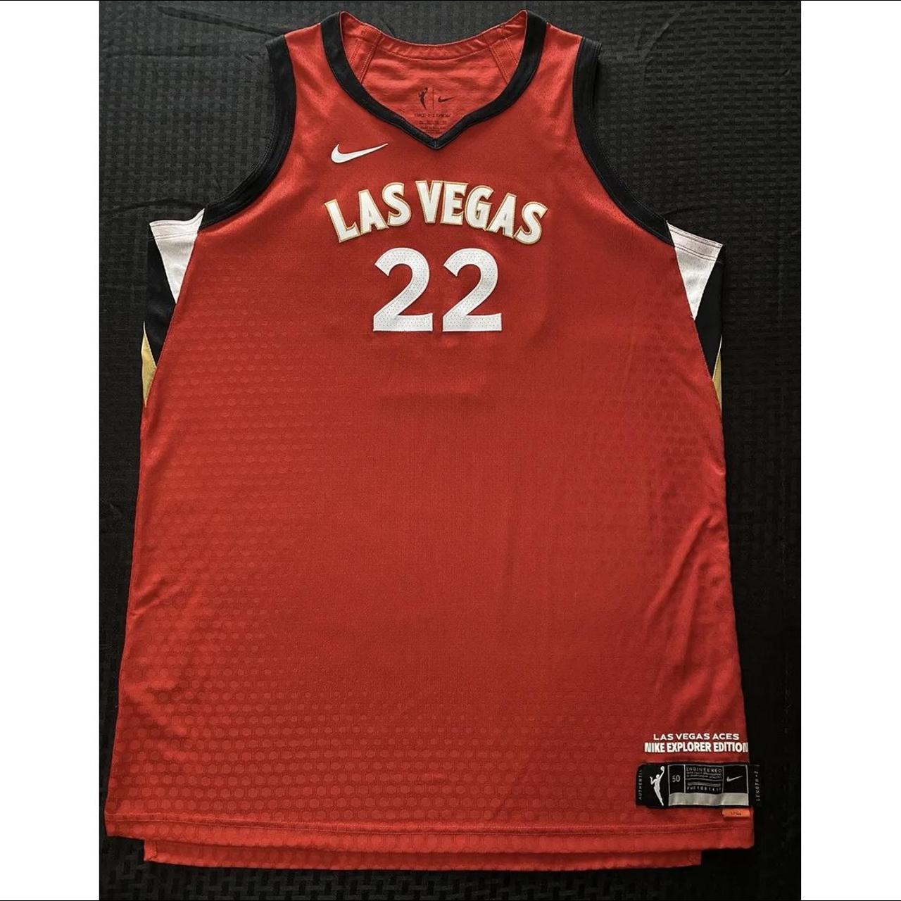 WNBA Las Vegas Aces A'ja Wilson Nike Jersey Brand - Depop