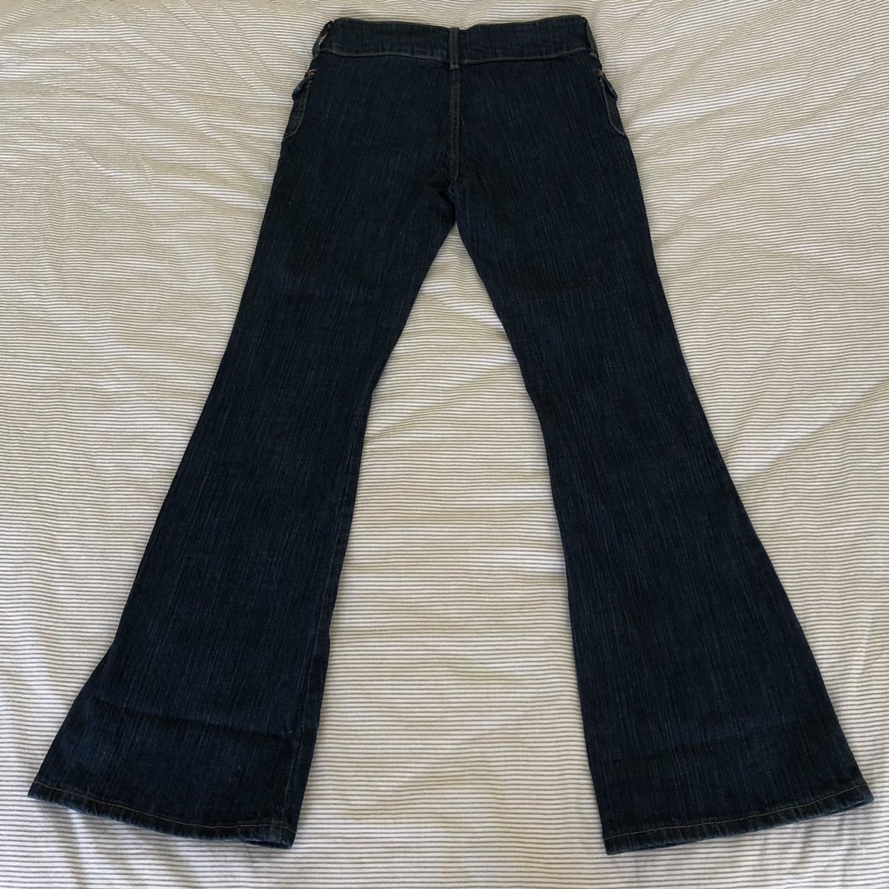 brandy melville agatha jeans low rise flare... Depop