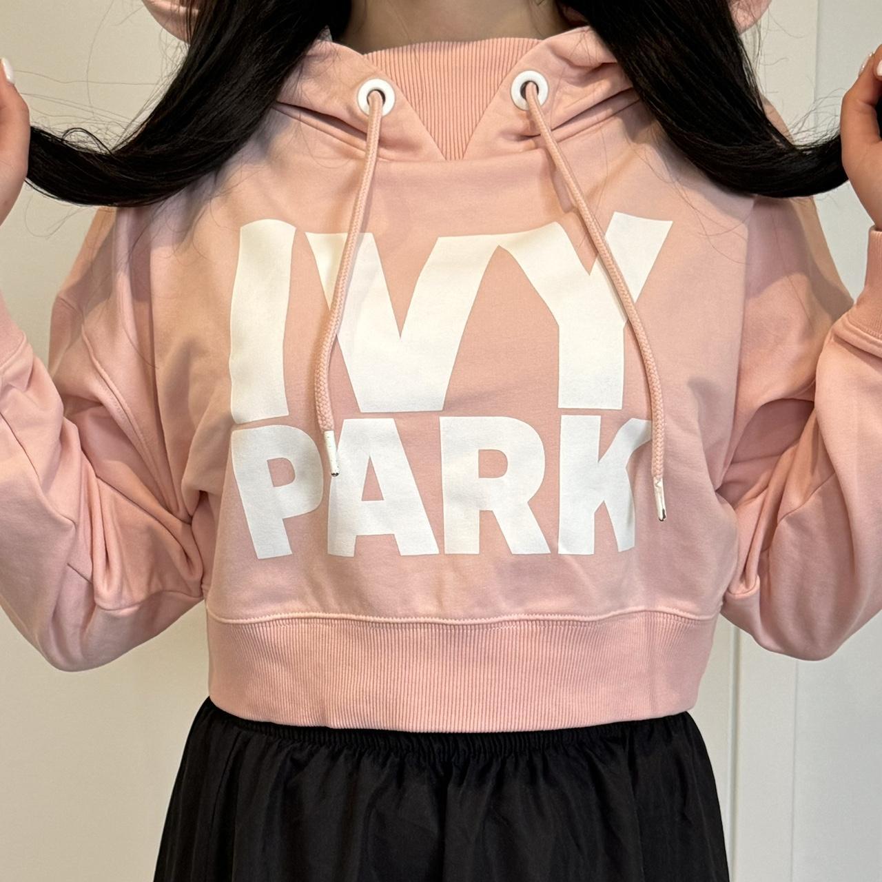 Baby Pink Ivy Park cropped hoodie Size XXS worn on