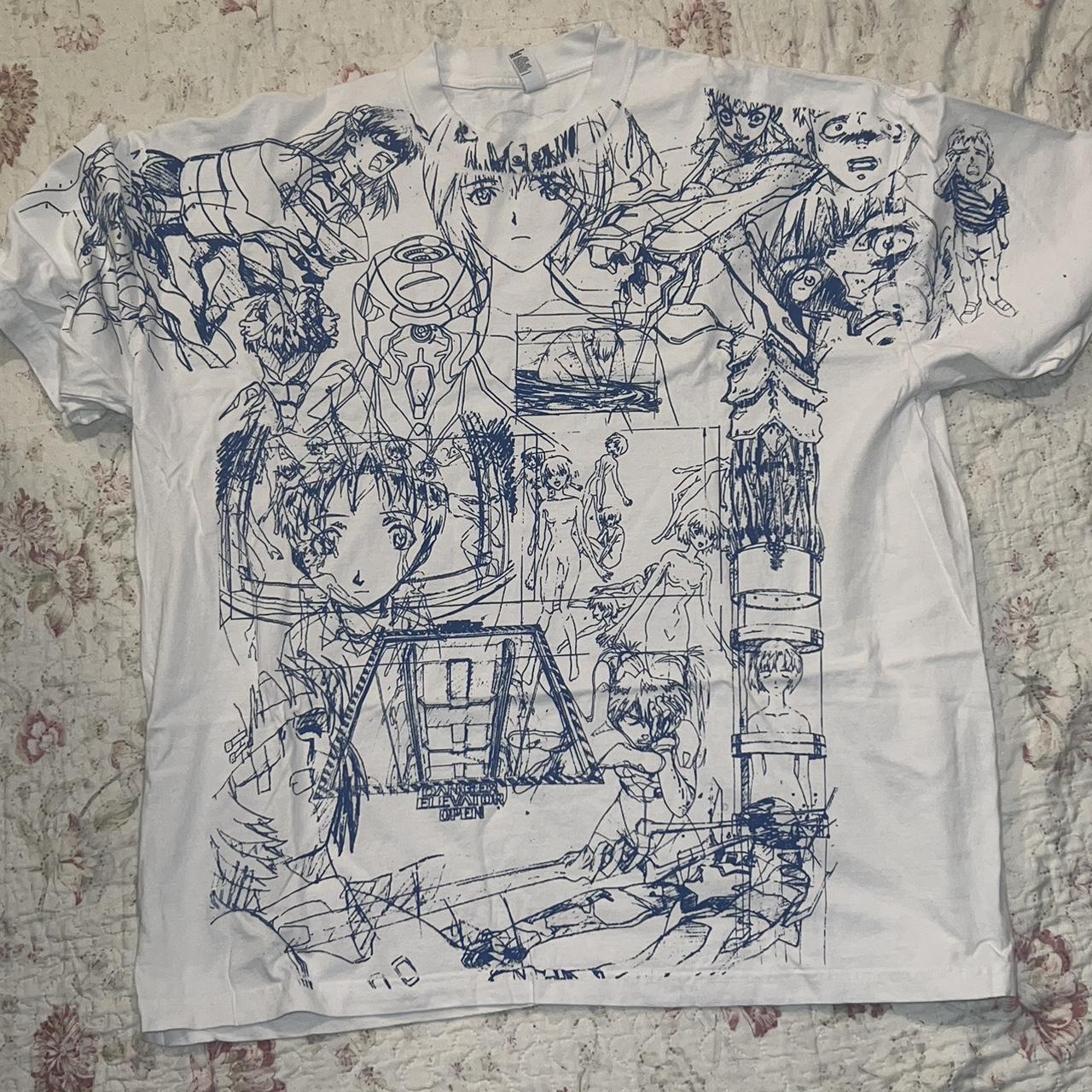 GRAPHIC TEE🏆 XXL NEON GENESIS💥 - Depop