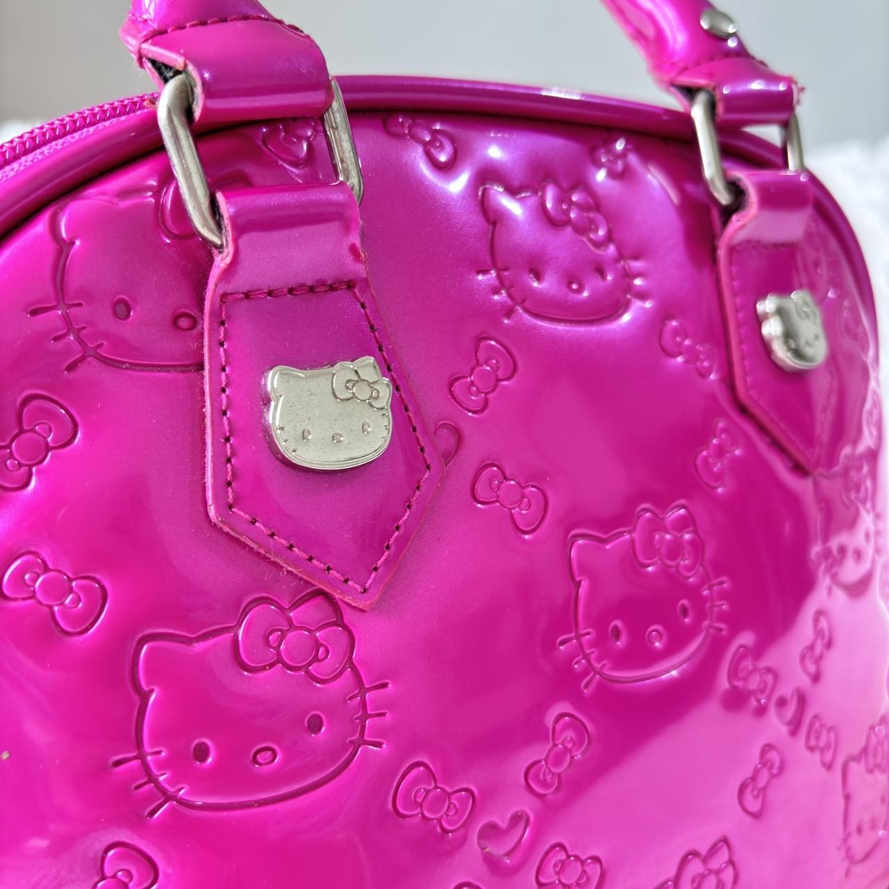 Loungefly popular Hello Kitty purple bowler bag