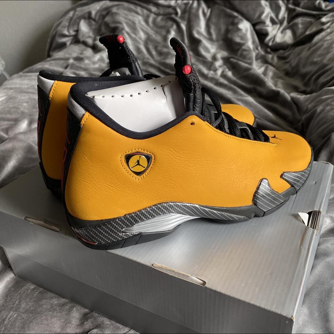 Air jordan 14 on sale yellow