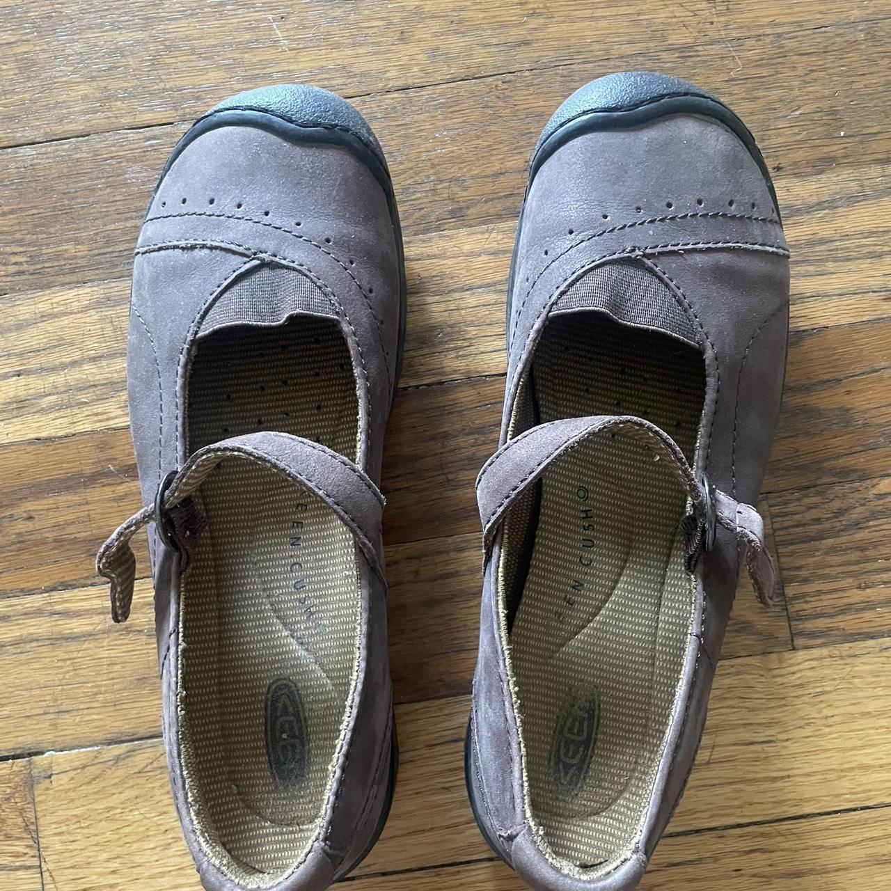 Keen Women's Footwear Brown US – Grey suede leather Keen