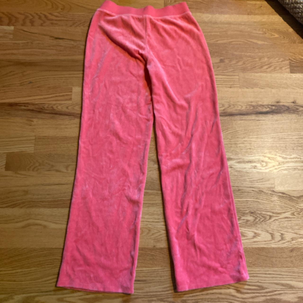 Y2K Pink Couture Trackpants -style similar to... - Depop