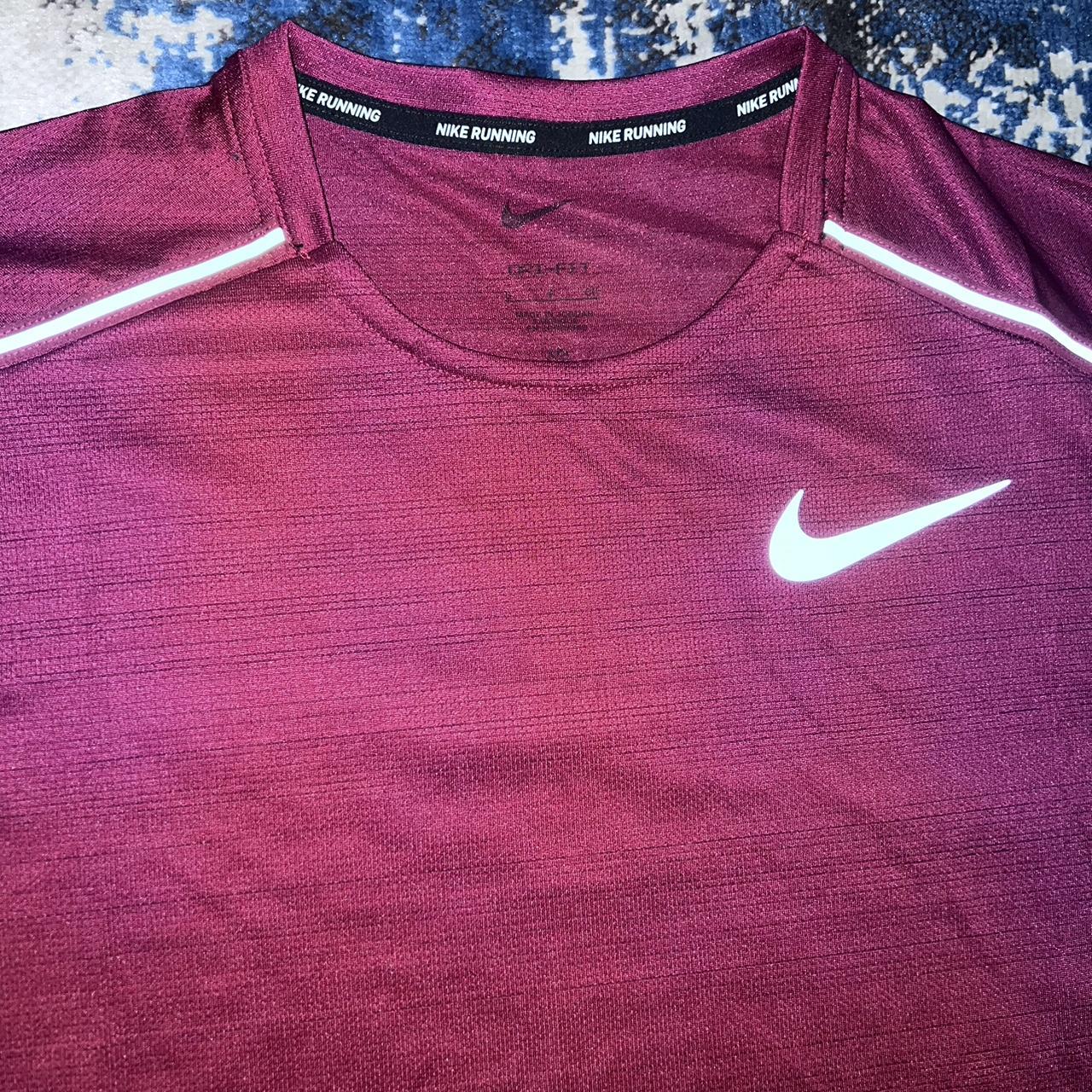 nike miler maroon