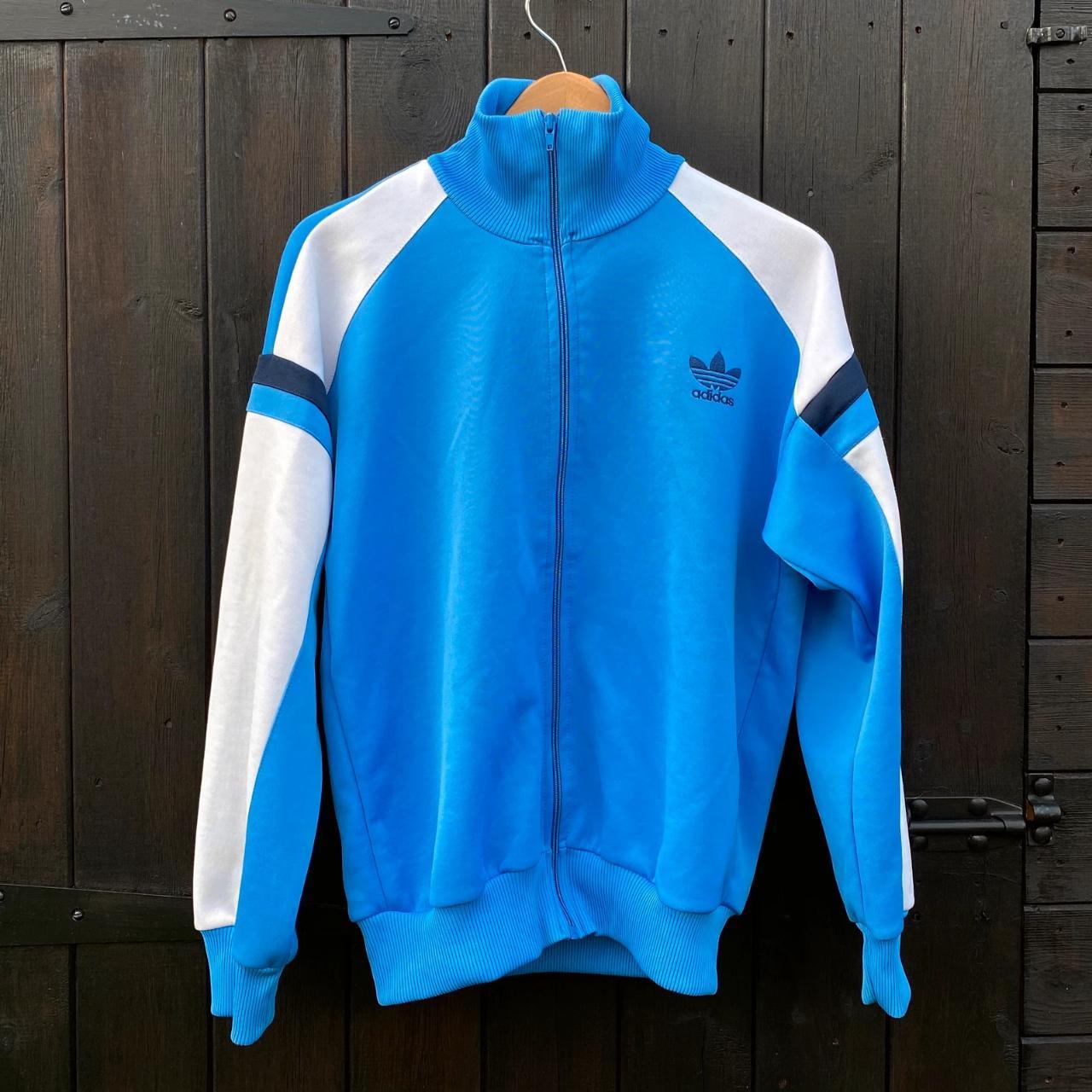 Adidas Men's Blue Jacket | Depop