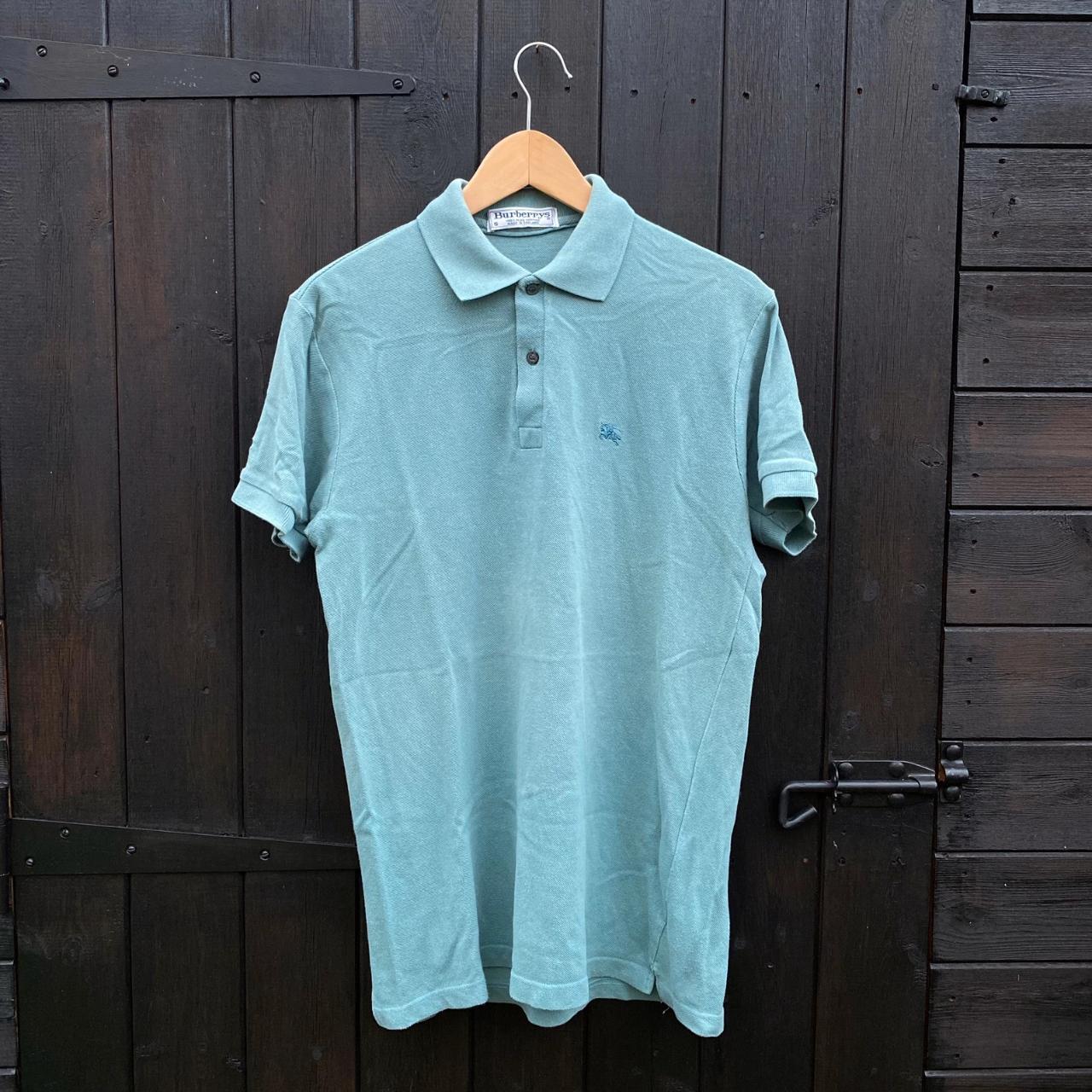 Light blue hotsell burberry polo