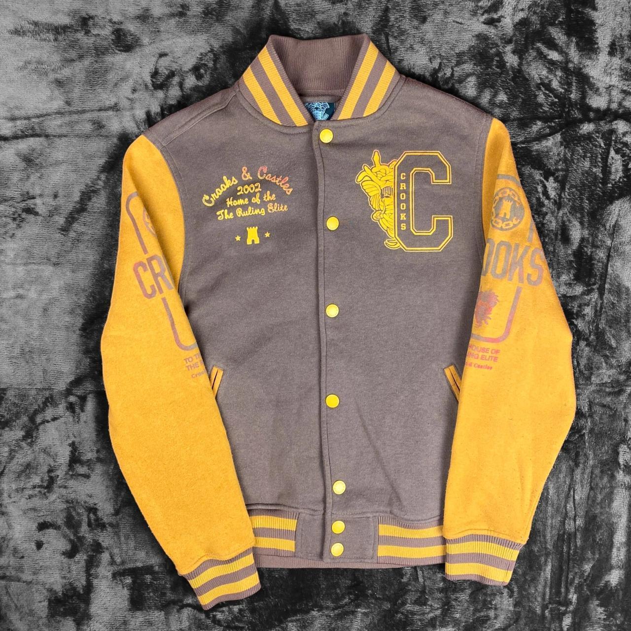 Crooks and clearance castles varsity jacket