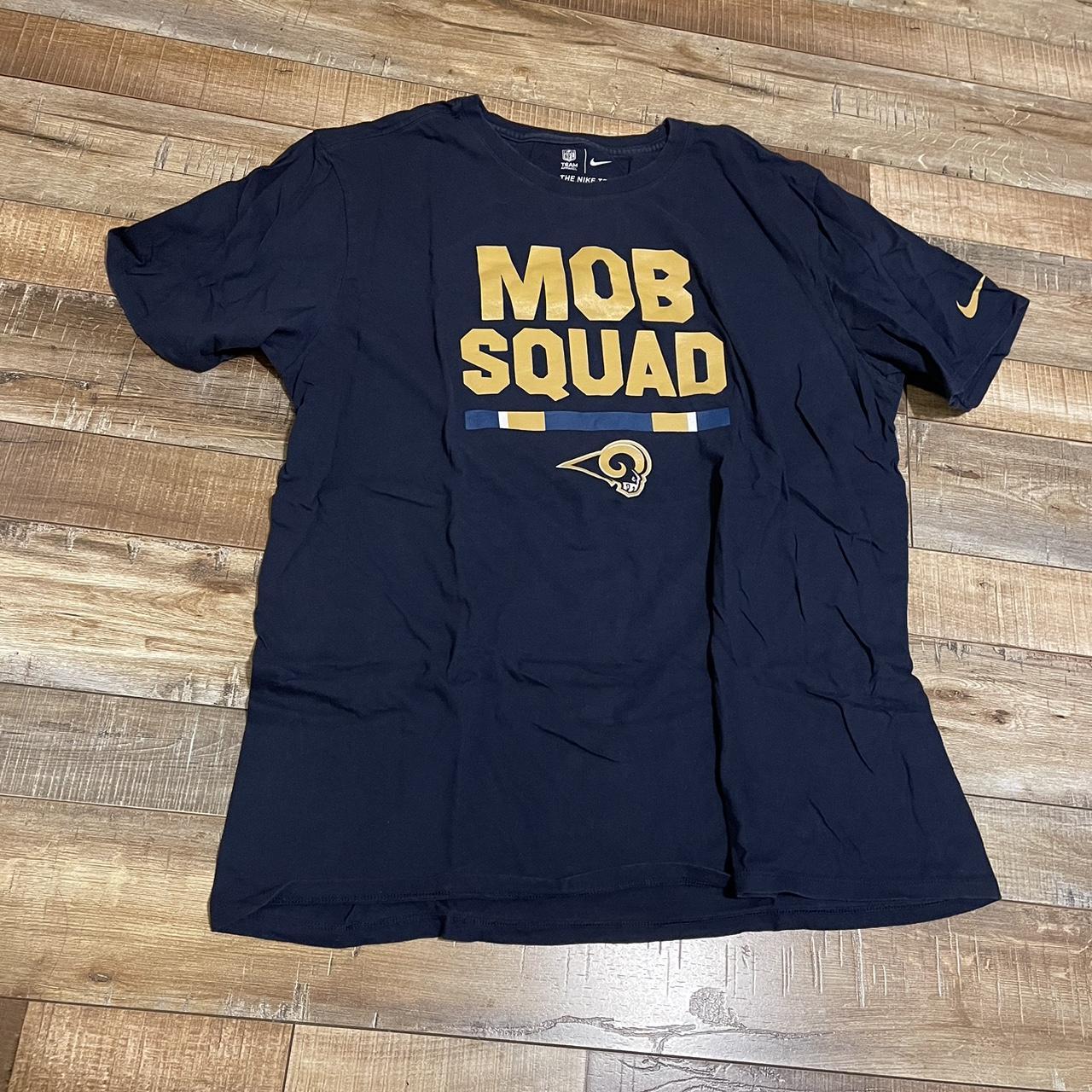 LA Rams Nike t-shirt Era: modern Color: grey  - Depop