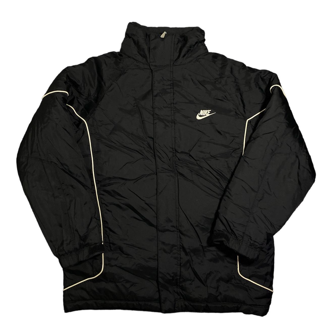 Vintage Nike puffer jacket - size large on tag fits... - Depop