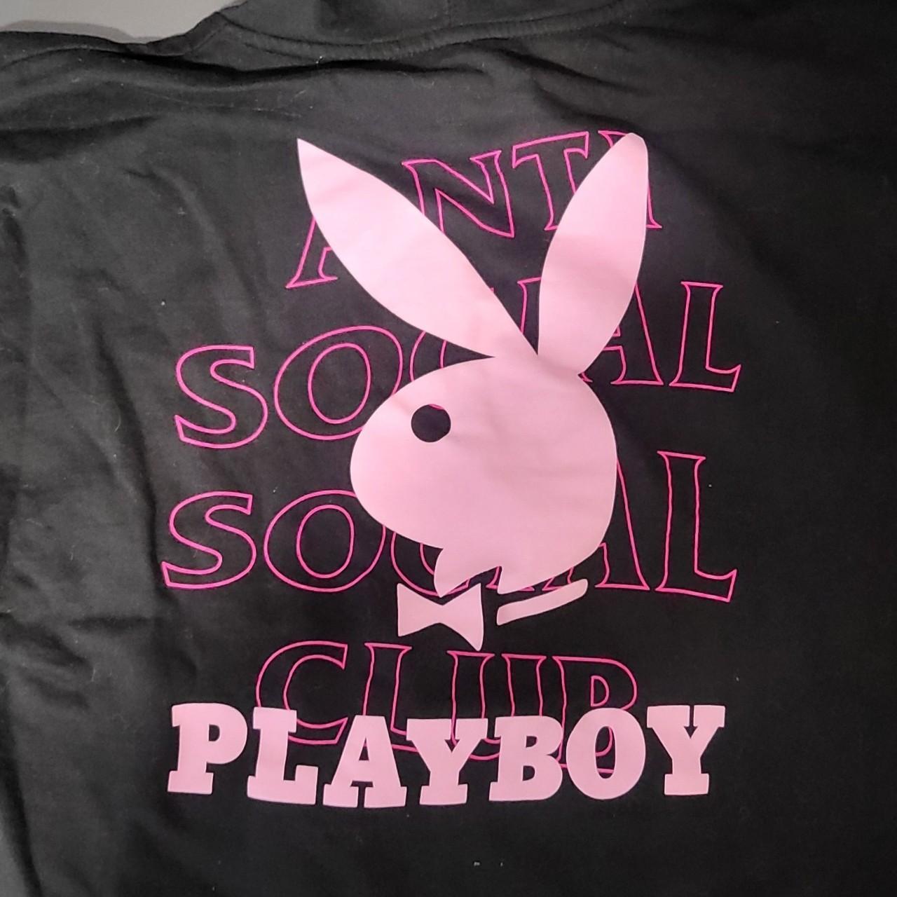 Black and pink anti social social club best sale