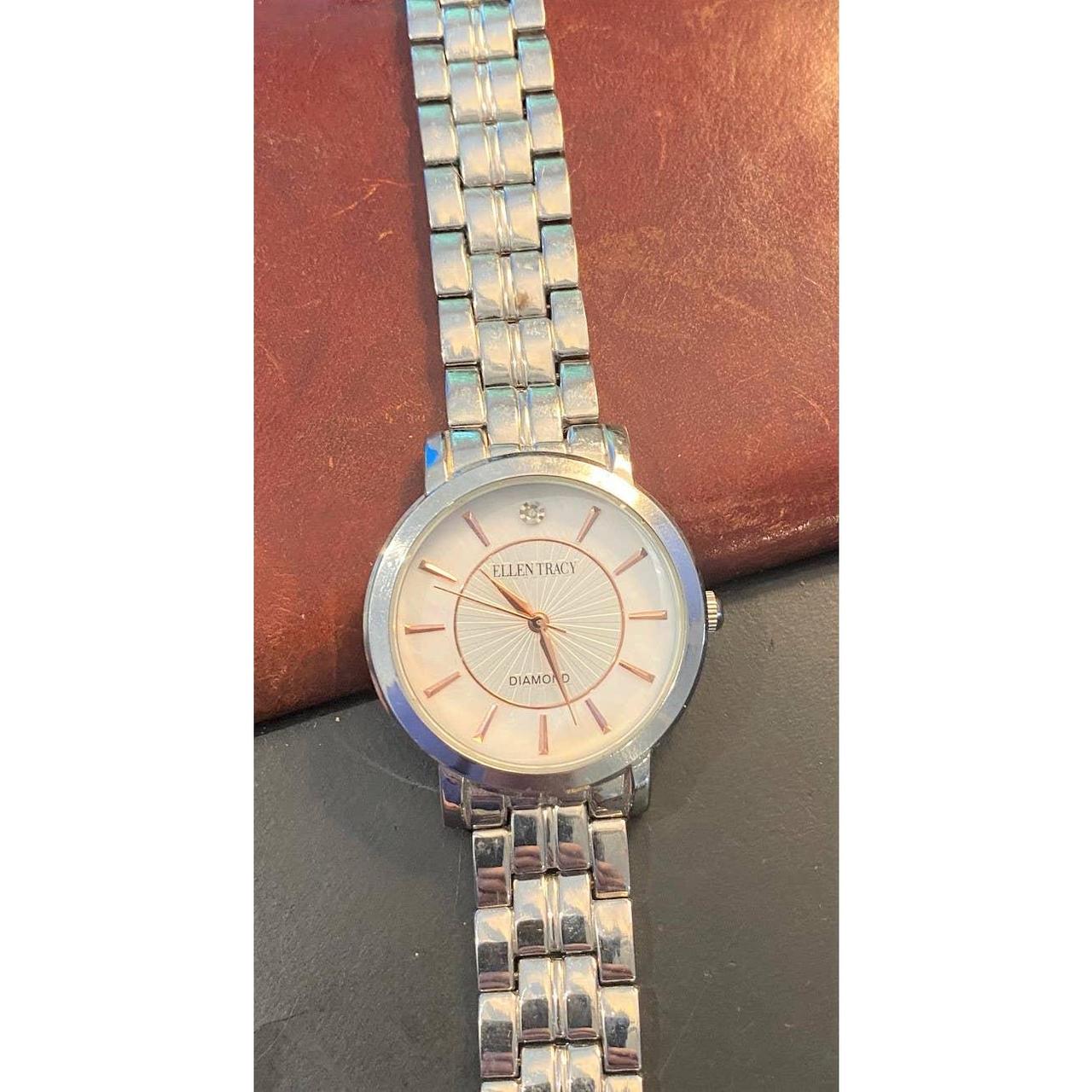 Ellen tracy sale diamond collection watch