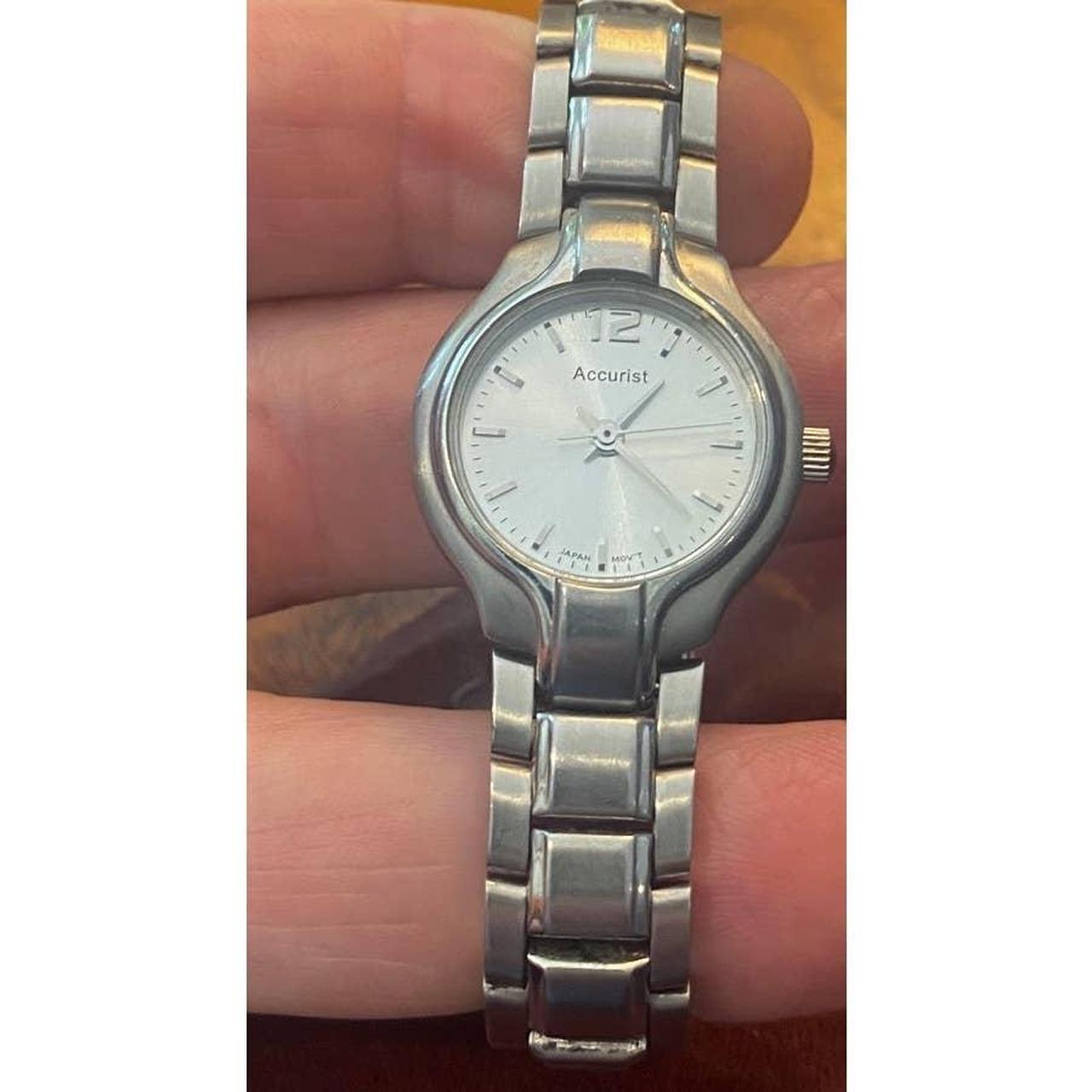 Accurist discount gunmetal watch