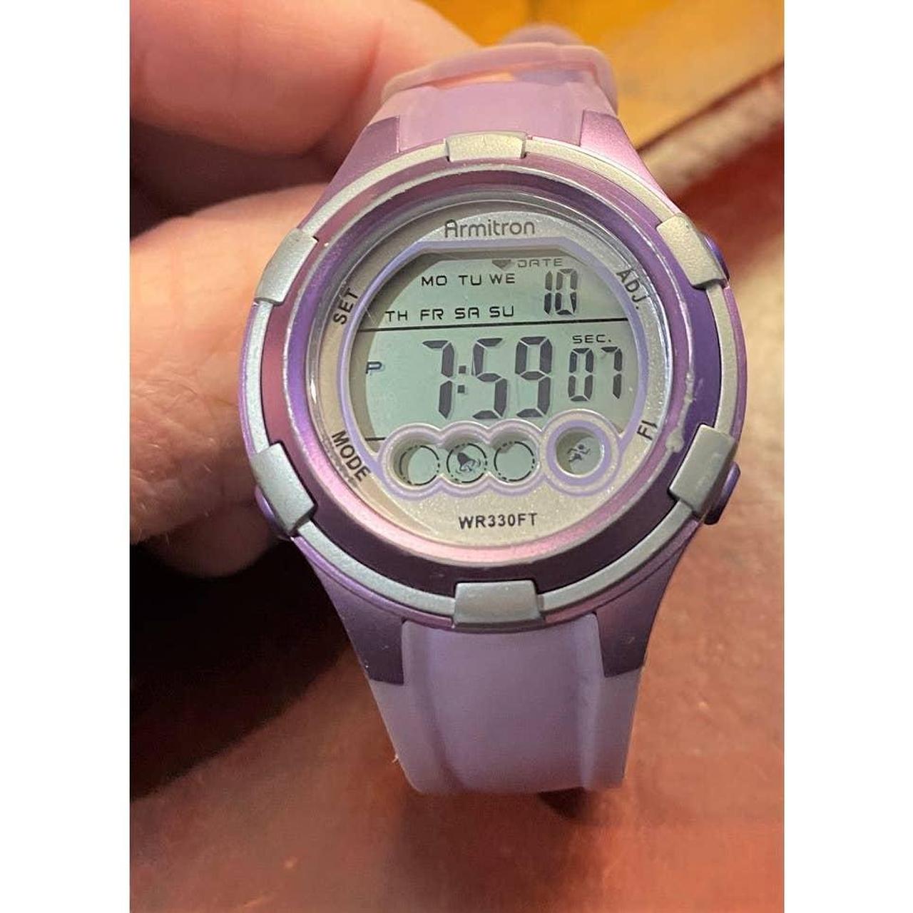 Armitron clearance purple watch