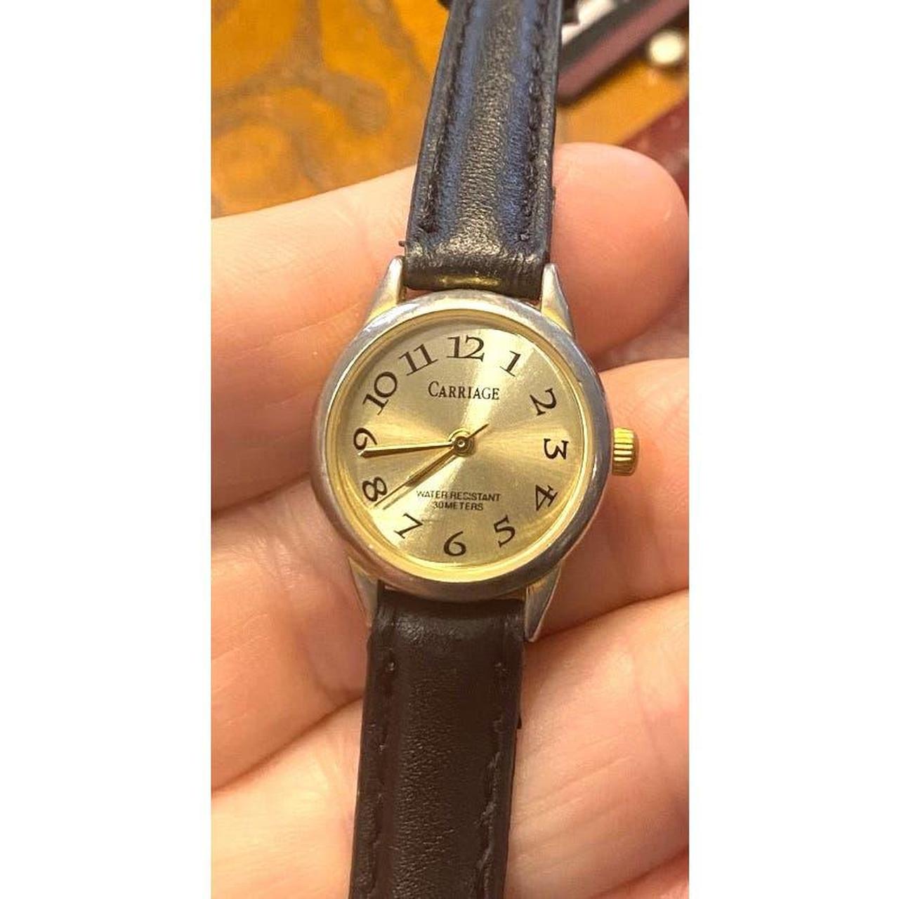 Carriage by Timex Ladies Wristwatch Indiglo Date... - Depop