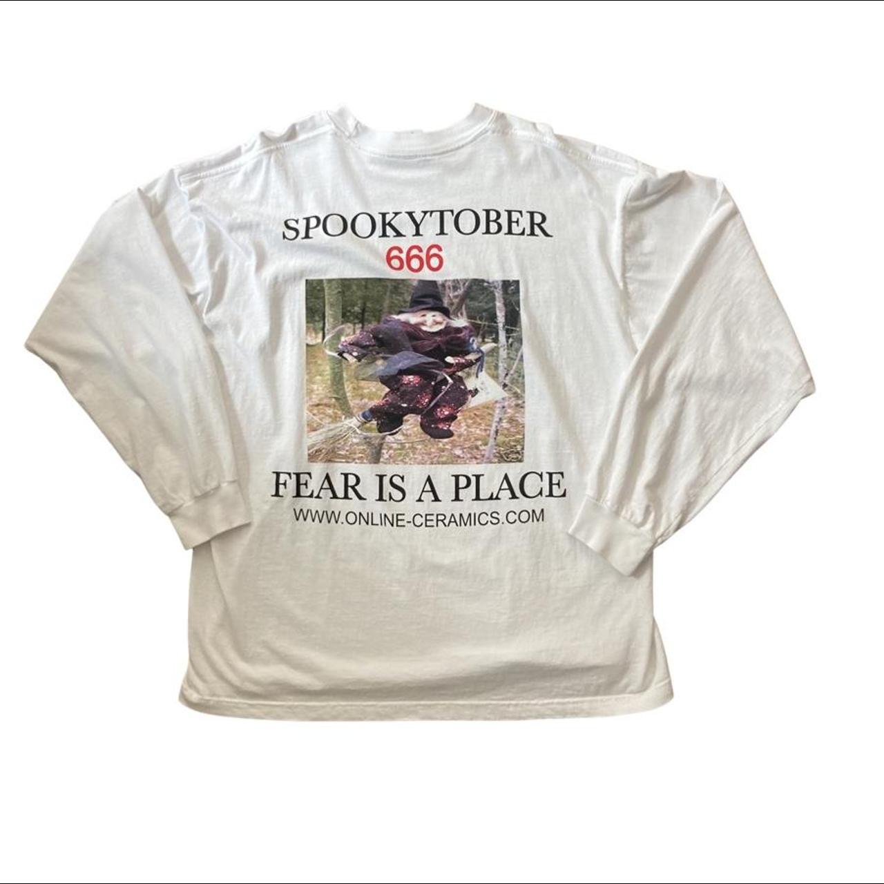 Online Ceramics Spookytober 6 White outlet Long Sleeve Tee