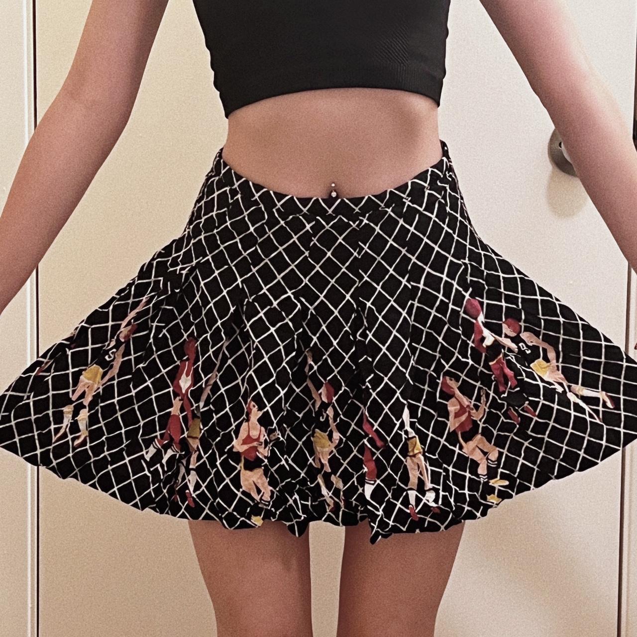 Pleated Louis Vuitton LOGO Skirt. - Depop