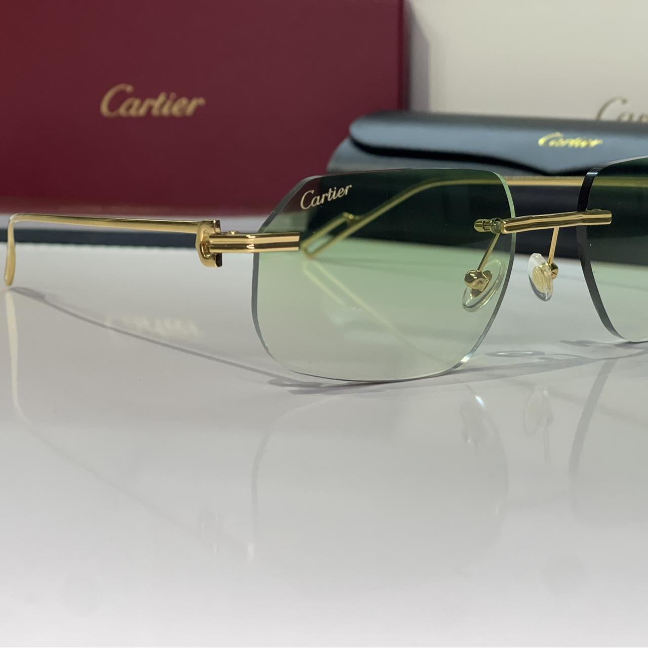 Cartier Glasses “Buffs” Buffalo Horn Sunglasses The... Depop