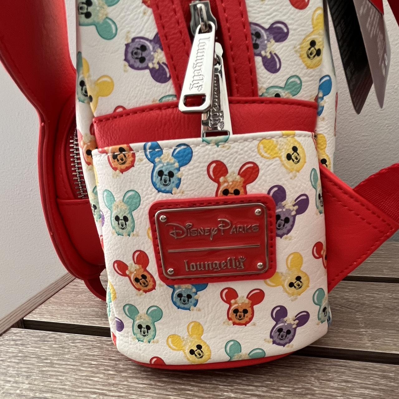 Disney Loungefly Popcorn bucket print backpack,... Depop