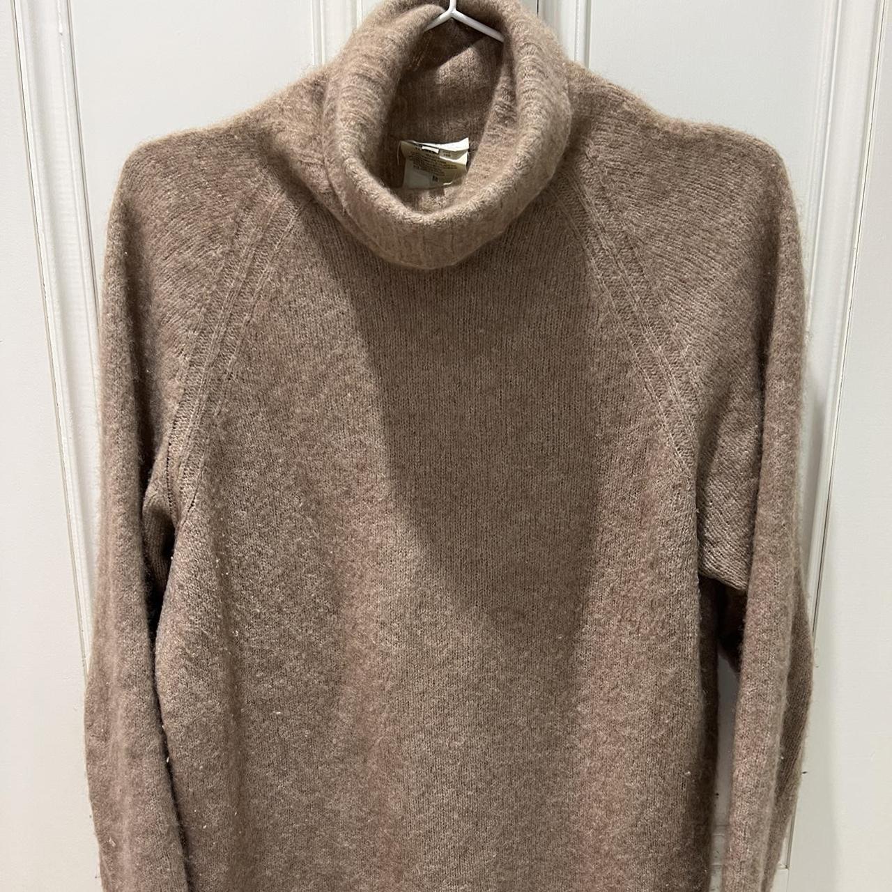 Cosy soft cashmere MaxMara roll top neck camel brown... - Depop