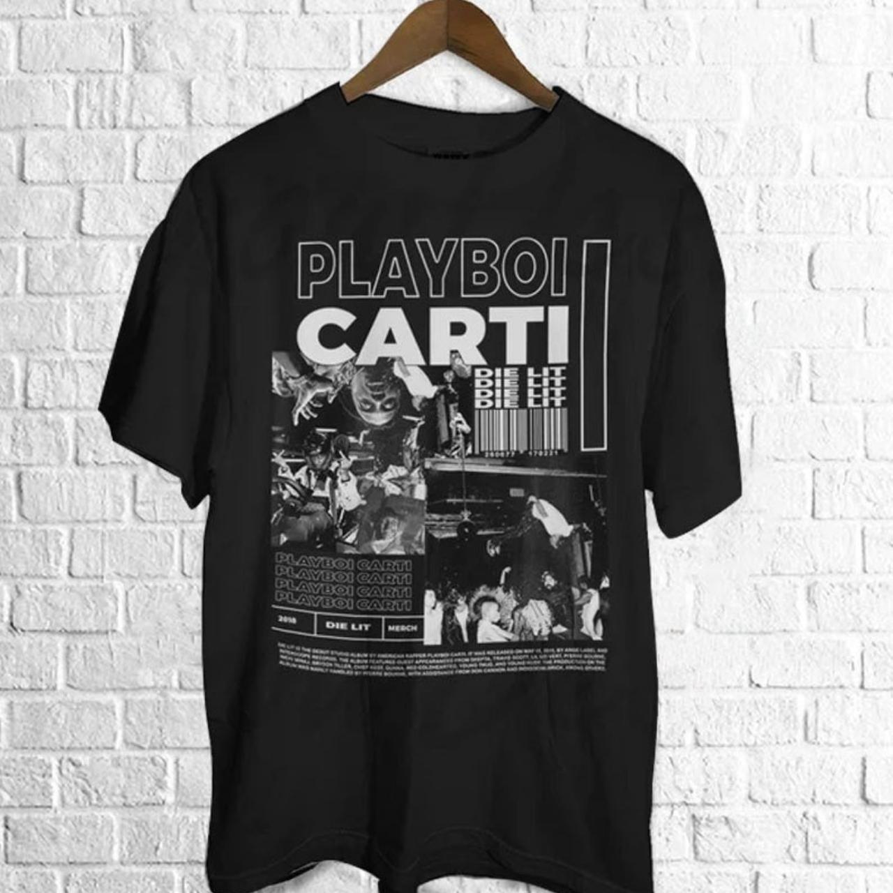 Vintage Playboi Carti Shirt, Playboi Carti Singer,... - Depop