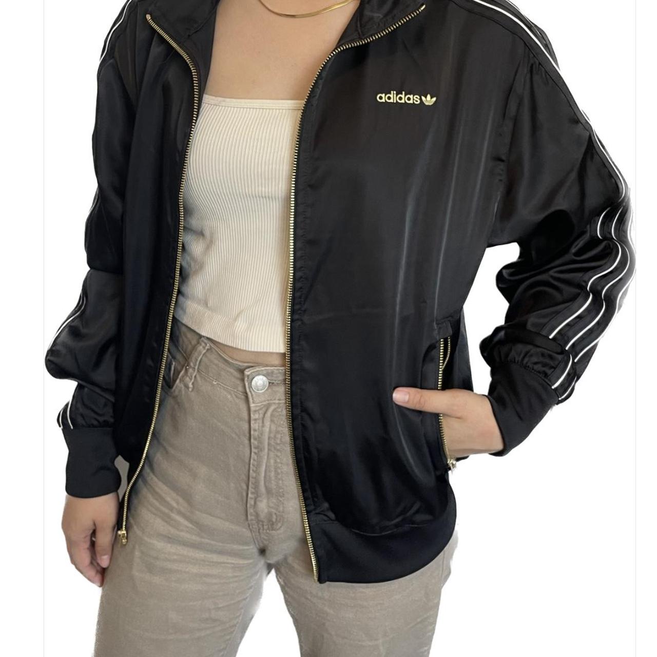 Black and gold adidas jacket outlet womens