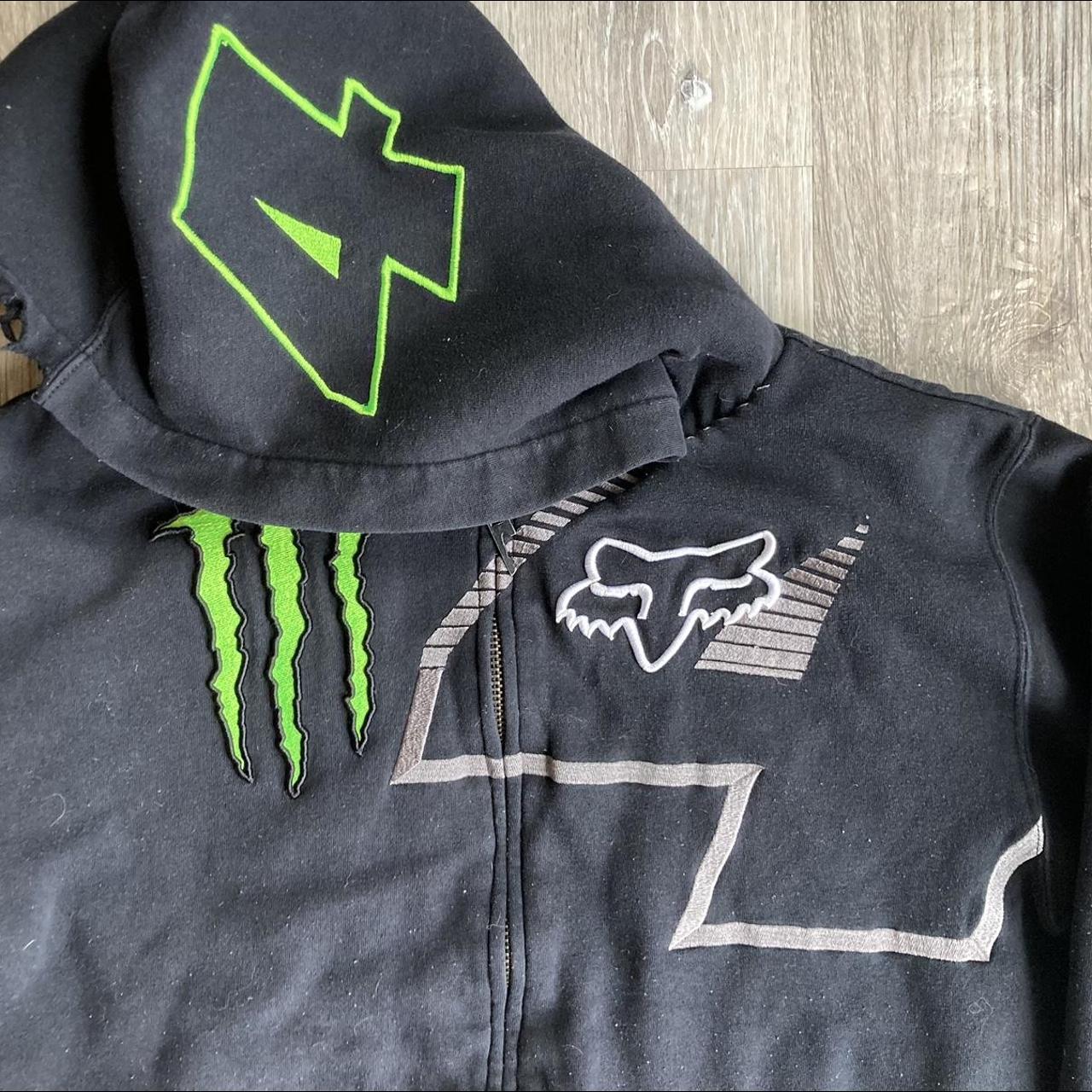 Fox monster energy collaboration 4 fashion hoodie