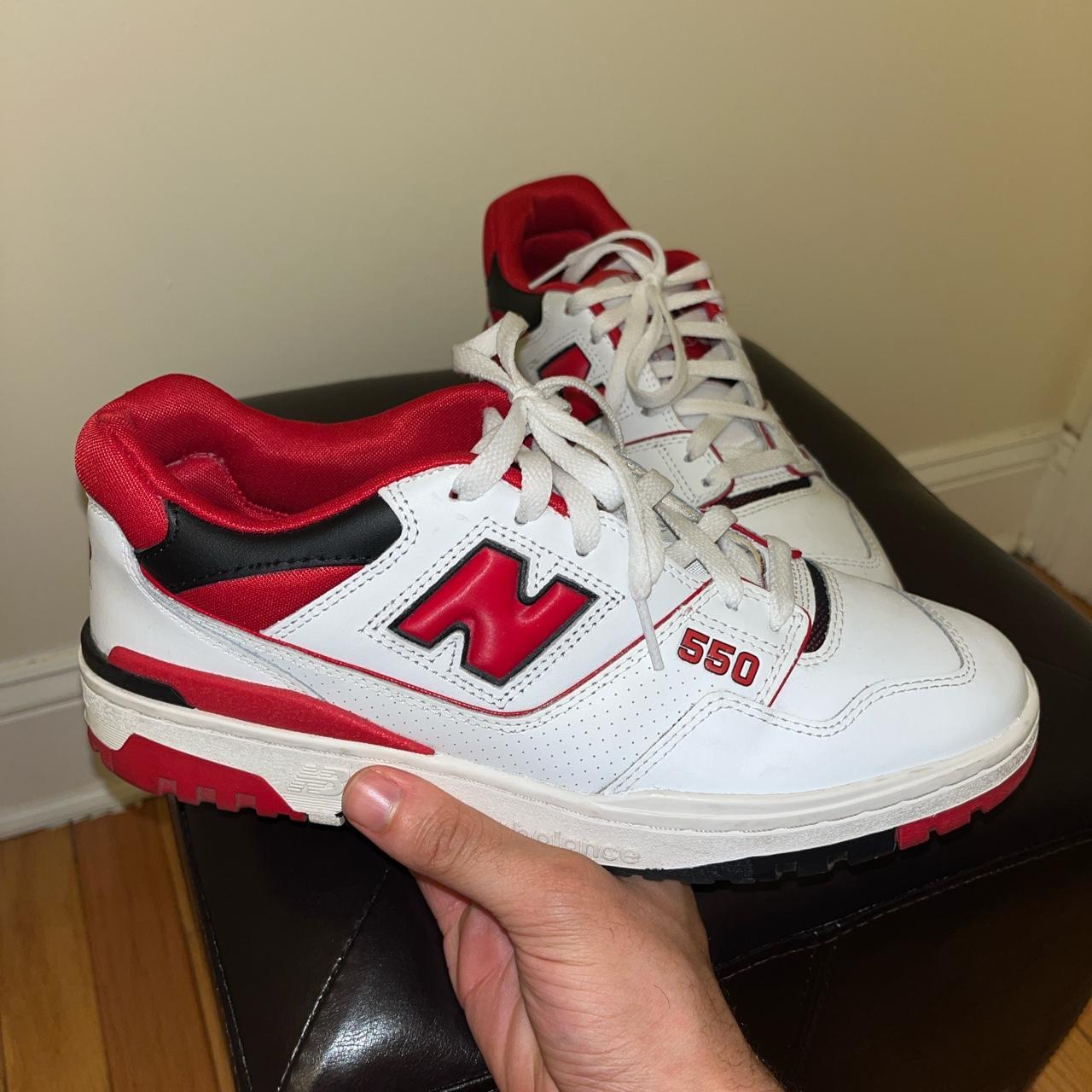 new balance 550s red
