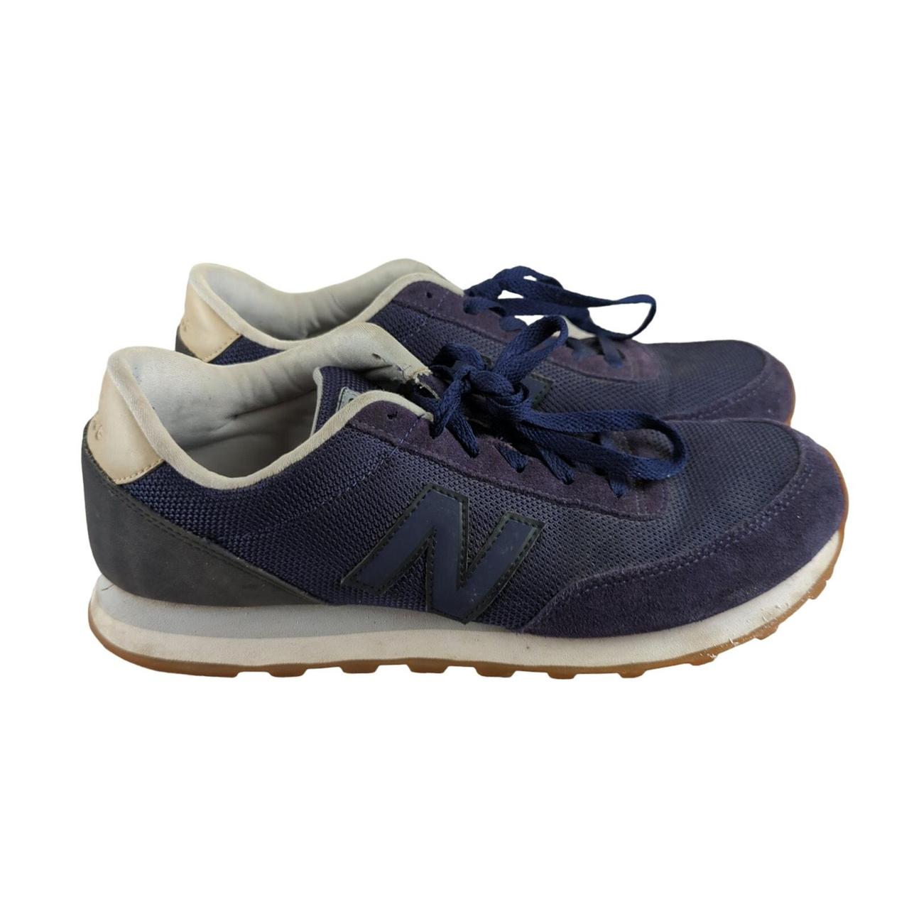 New Balance 501 Navy Blue Men s Size 9 Running Shoe. Depop