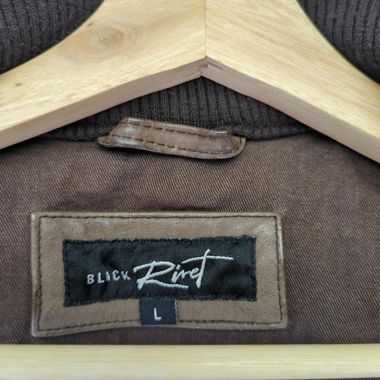 Preloved Men's Bomber Jacket - Brown - L – Black … - image 4