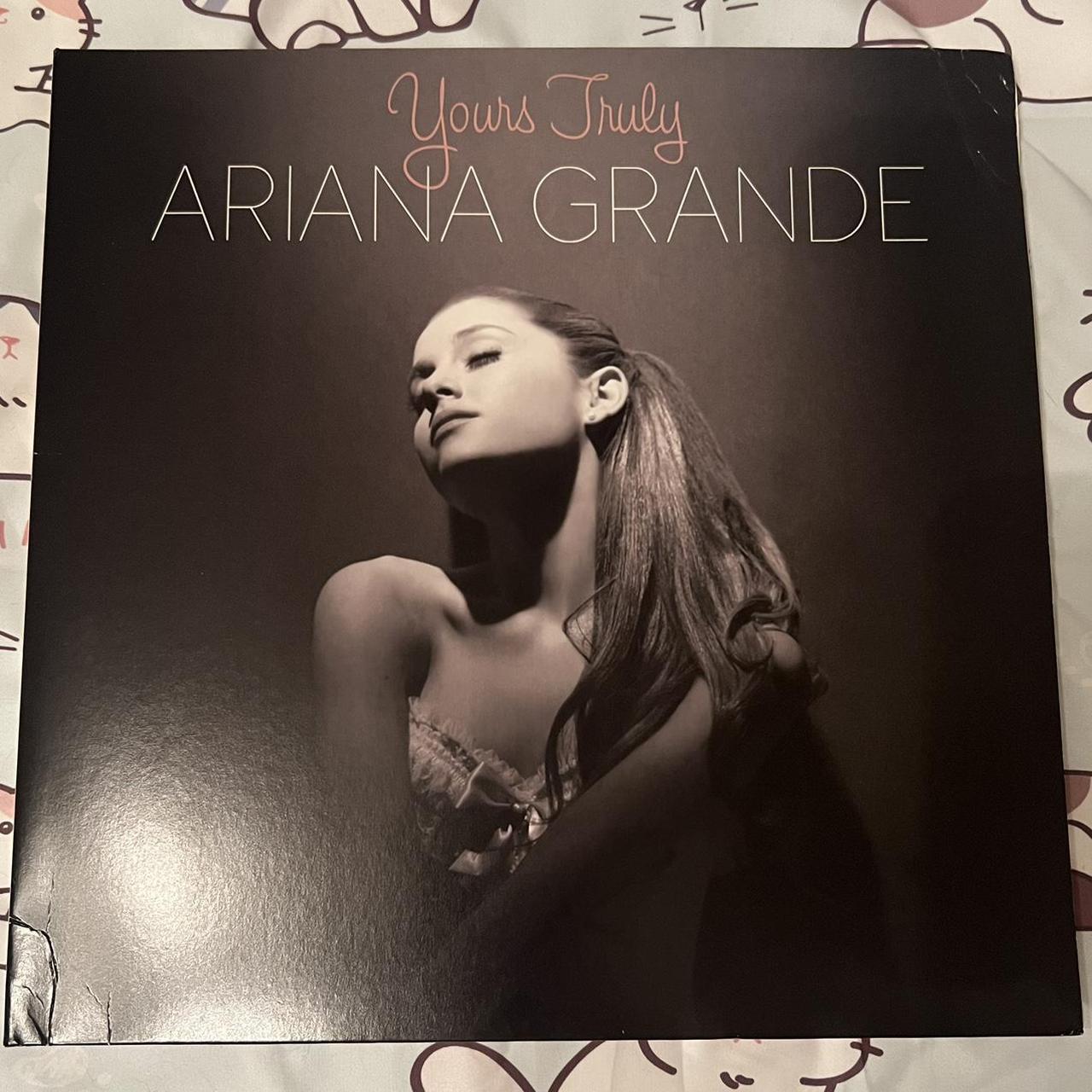 Ariana grande-yours truly vinyl Plays great... - Depop