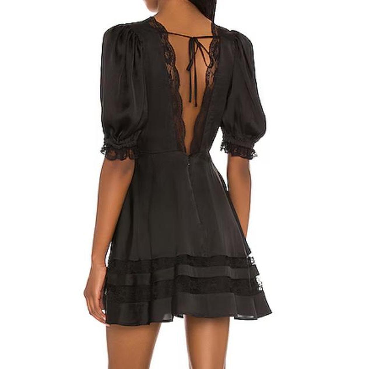 MAJORELLE Cami Mini Dress in Black